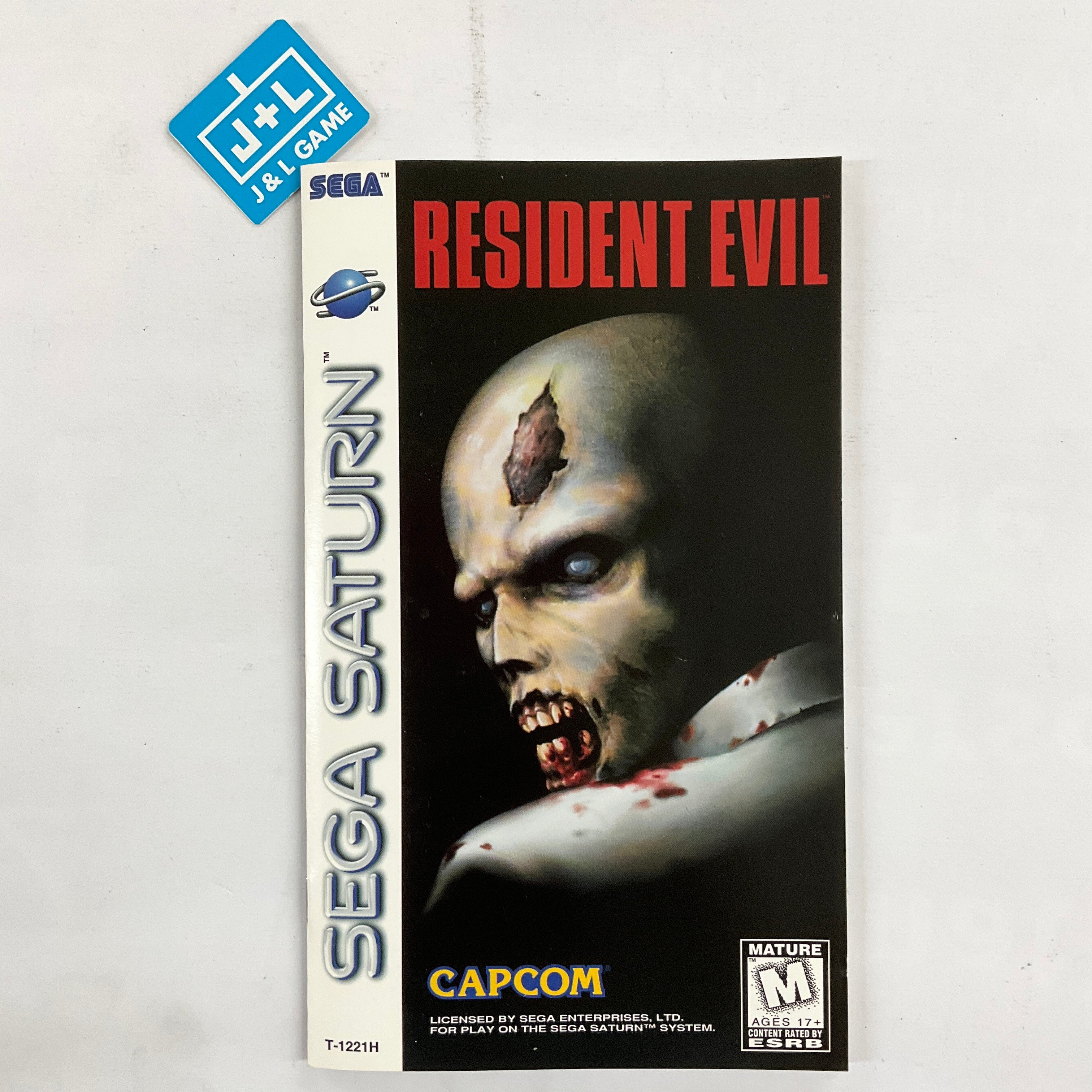 Resident Evil - (SS) SEGA Saturn [Pre-Owned]