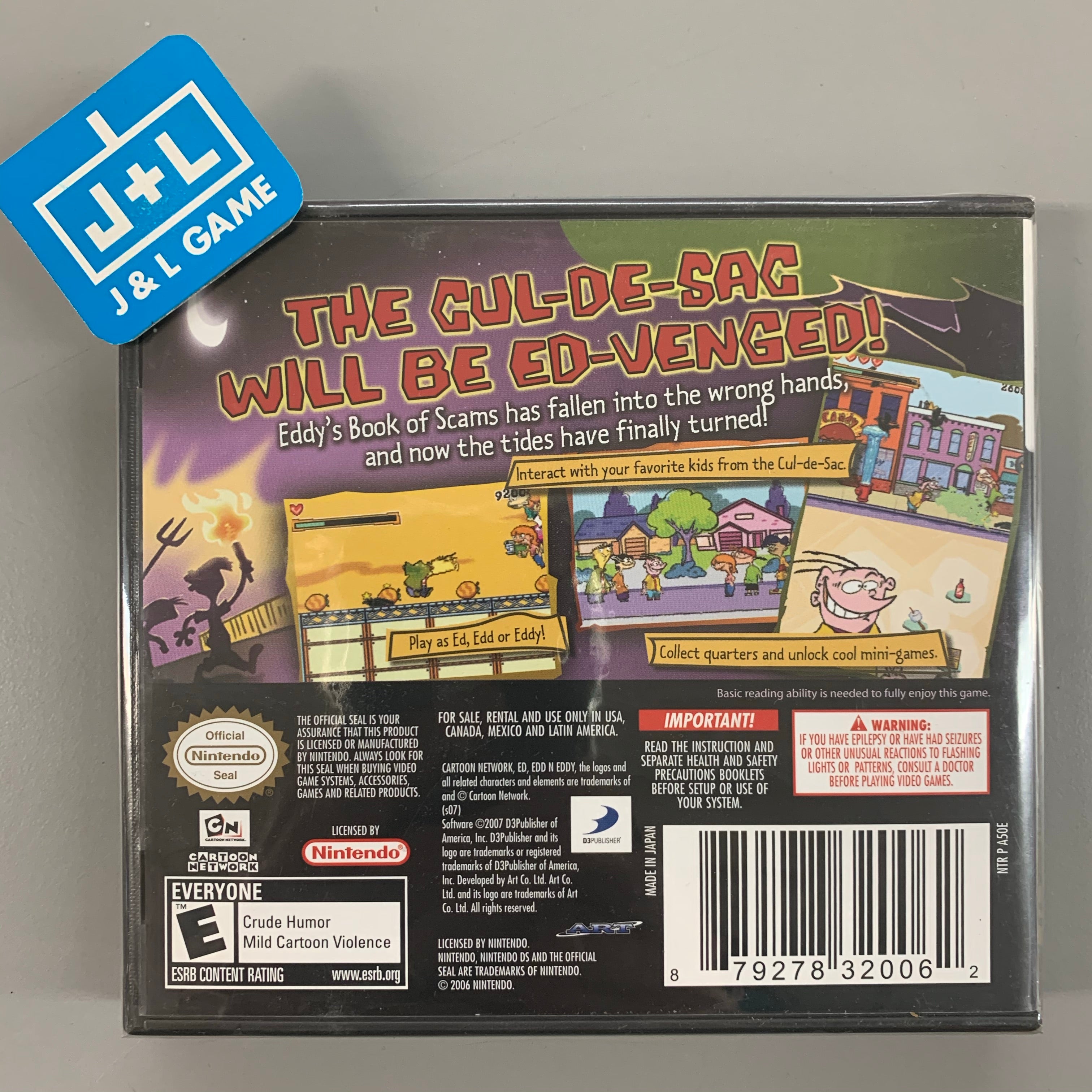 Rare Nintendo popular Ds Ed edd eddy scam of the century