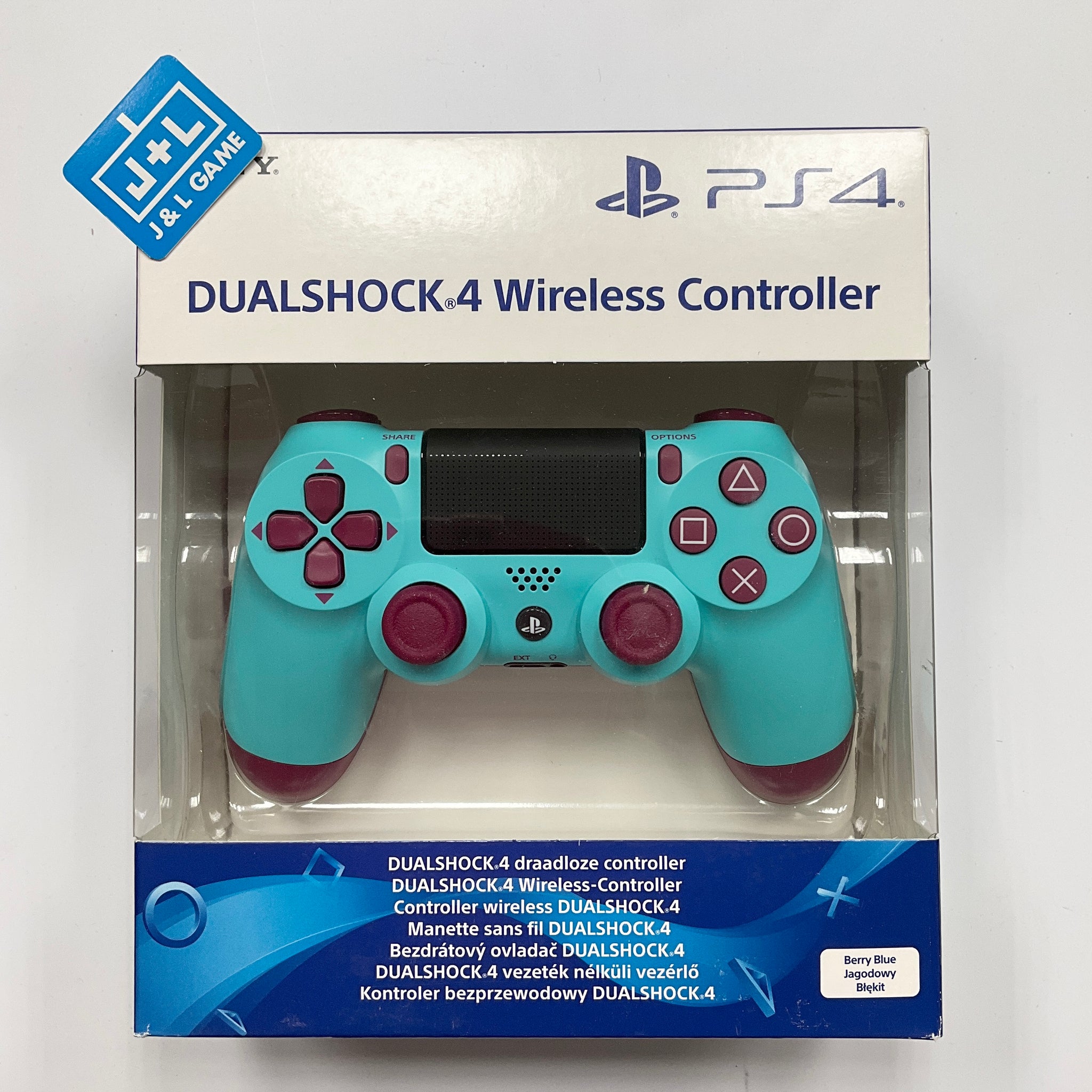SONY PlayStation 4 DualShock 4 Wireless Controller (Berry Blue) - (PS4 – J&L Video Games York City
