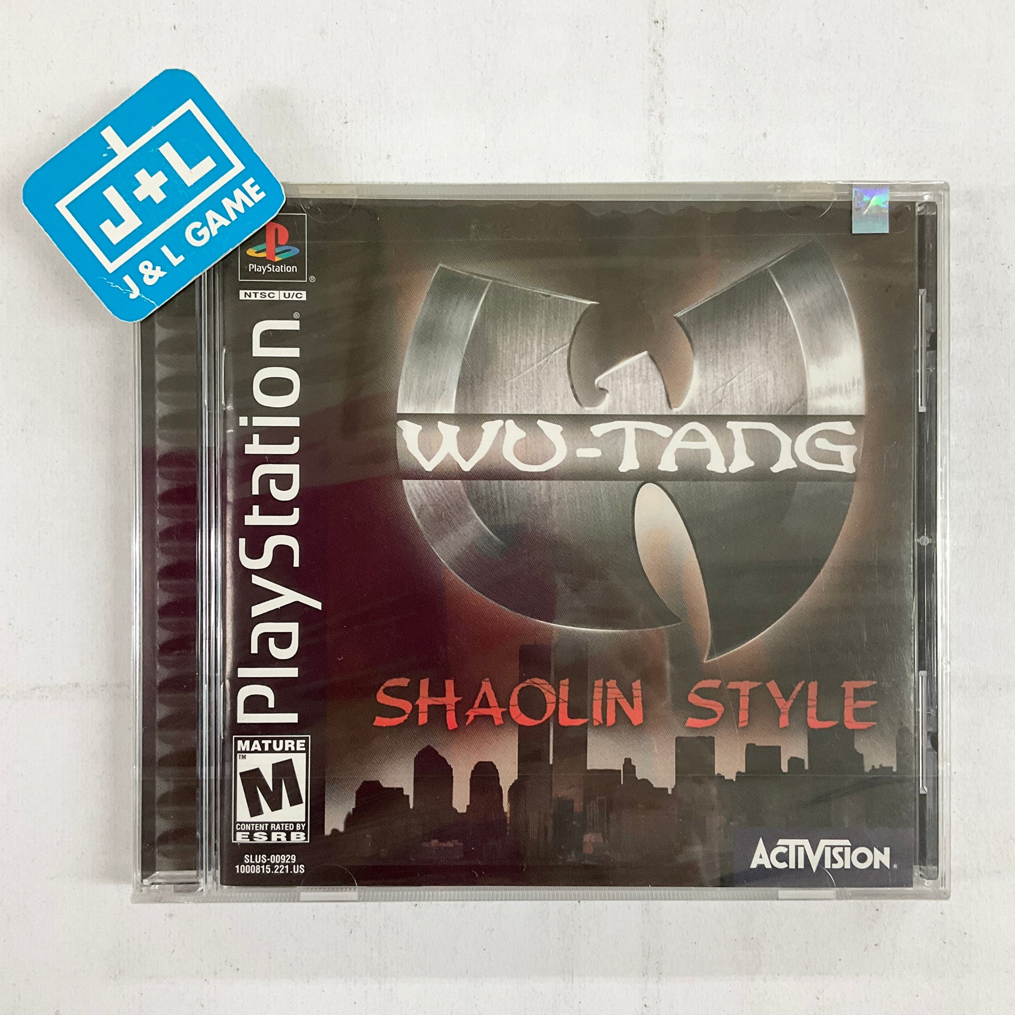 Wu-Tang: Shaolin Style PSX Back cover