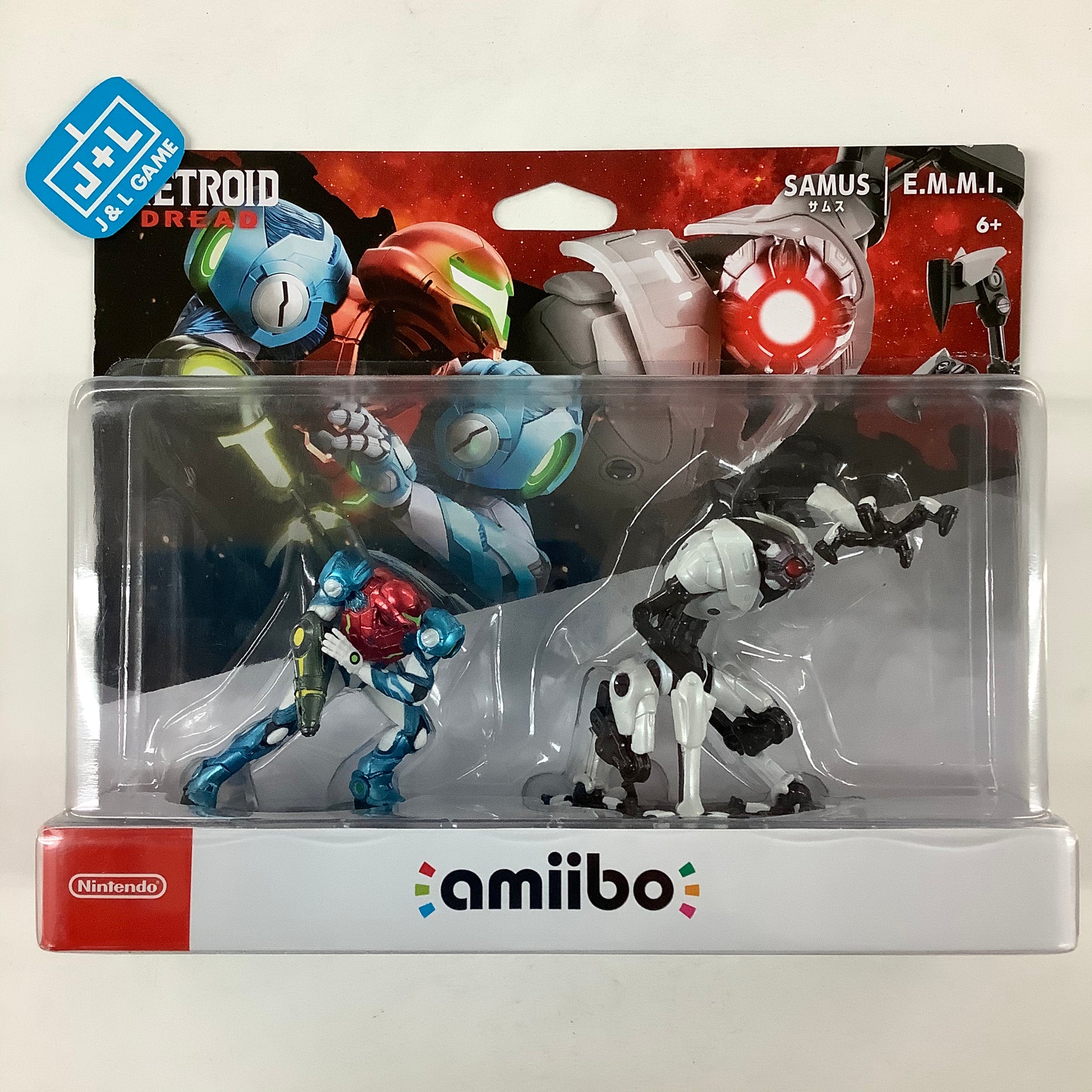 Samus & E.M.M.I. 2-Pack (Metroid Dread) - Nintendo Switch Amiibo