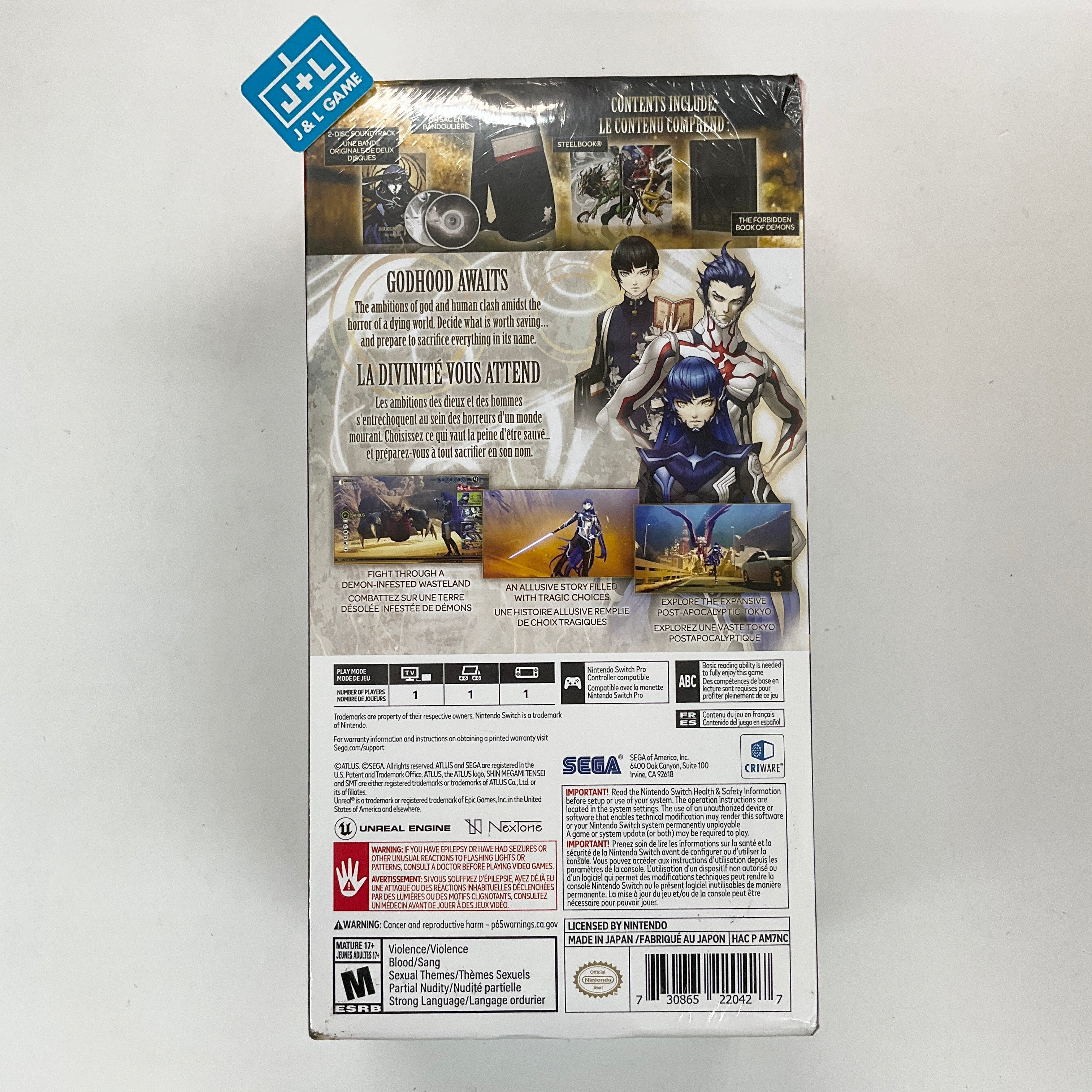 Shin Megami Tensei V: Premium Edition - (NSW) Nintendo Switch Video Games ATLUS   