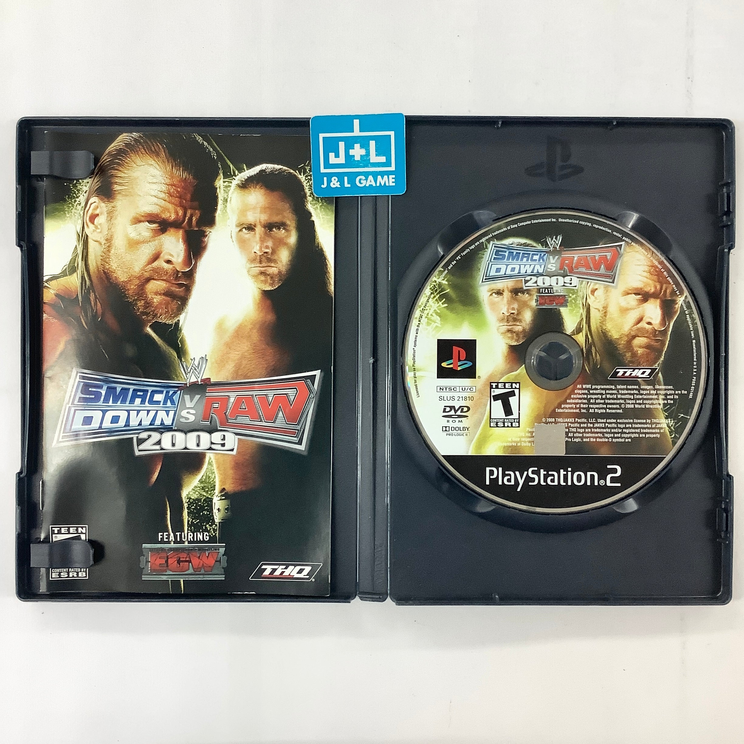 WWE SmackDown vs. Raw 2009 - (PS2) PlayStation 2 [Pre-Owned] Video Games THQ   