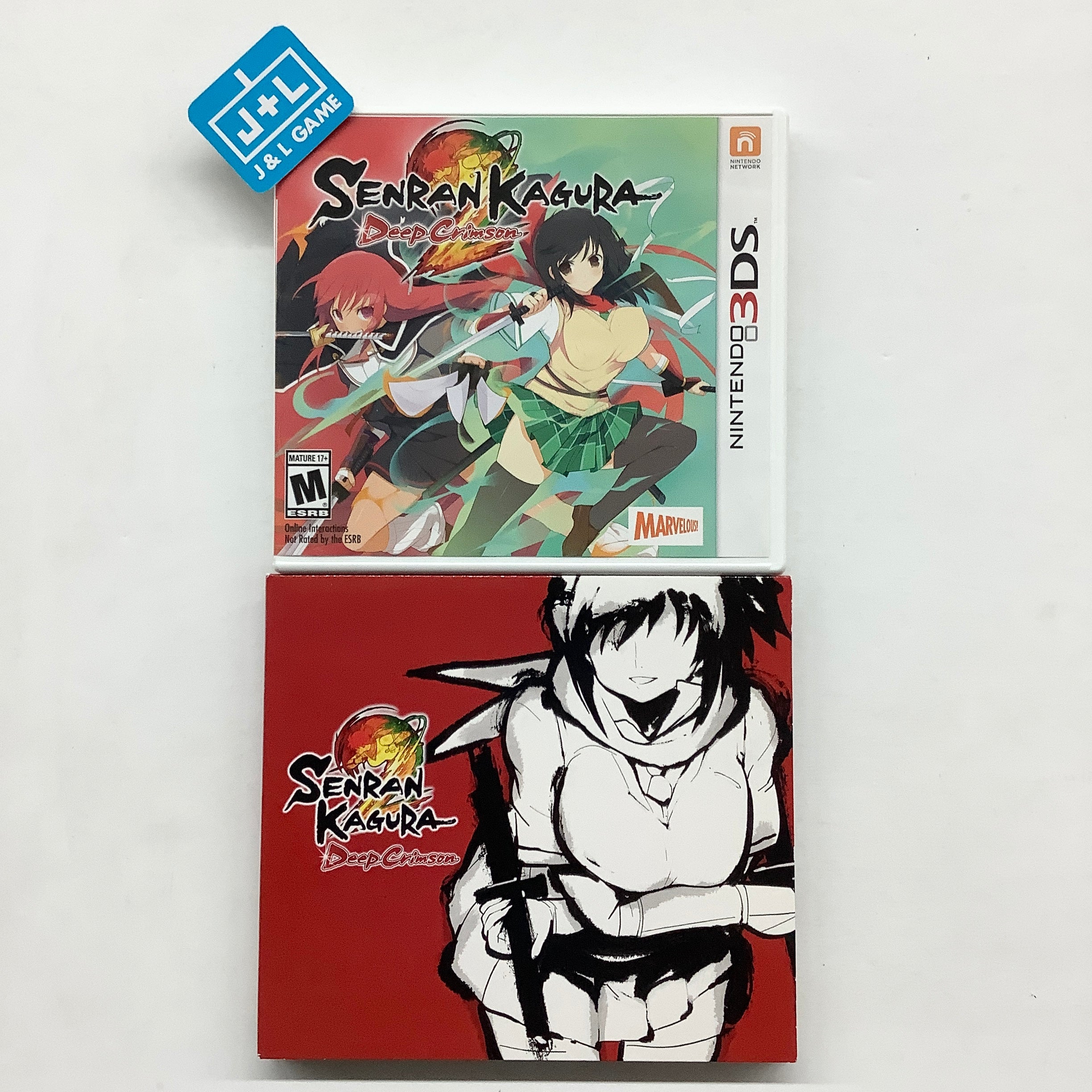 Senran Kagura 2 2024 Deep Crimson Double D Edition for Nintendo 3DS