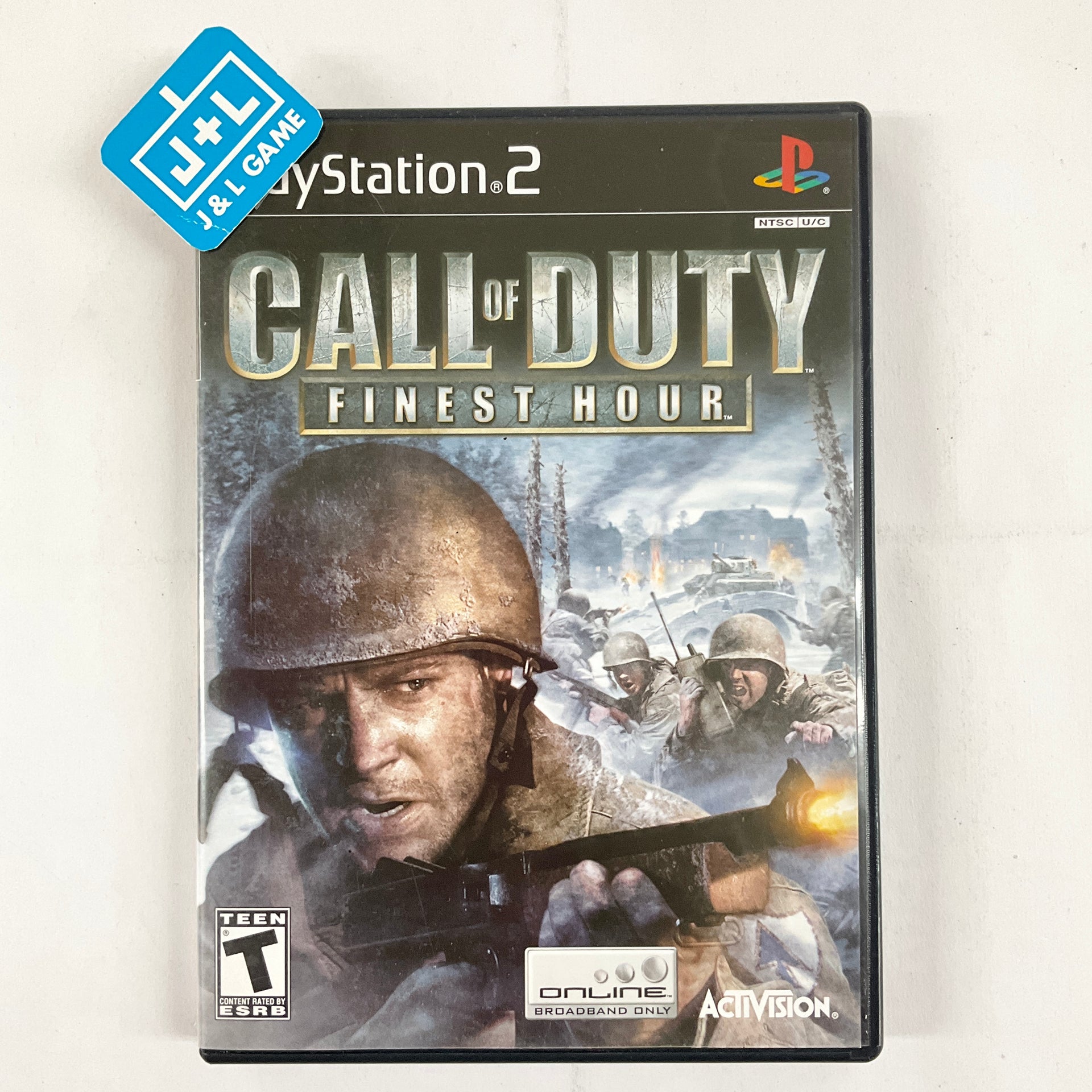 Call of Duty: Finest Hour - (PS2) PlayStation 2 [Pre-Owned] | J&L Game