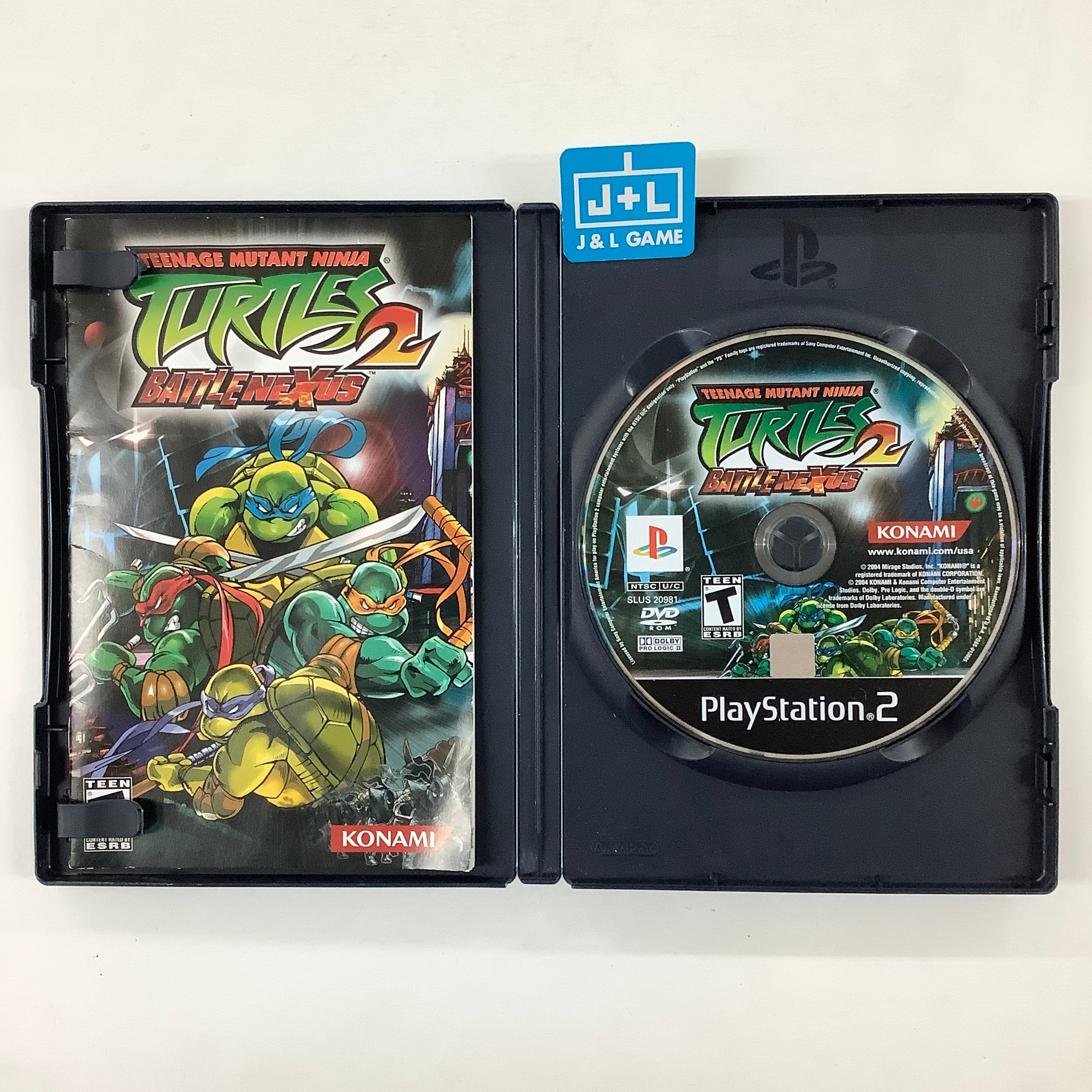 Teenage Mutant Ninja Turtles 2: Battle Nexus - (PS2) PlayStation 2  [Pre-Owned]