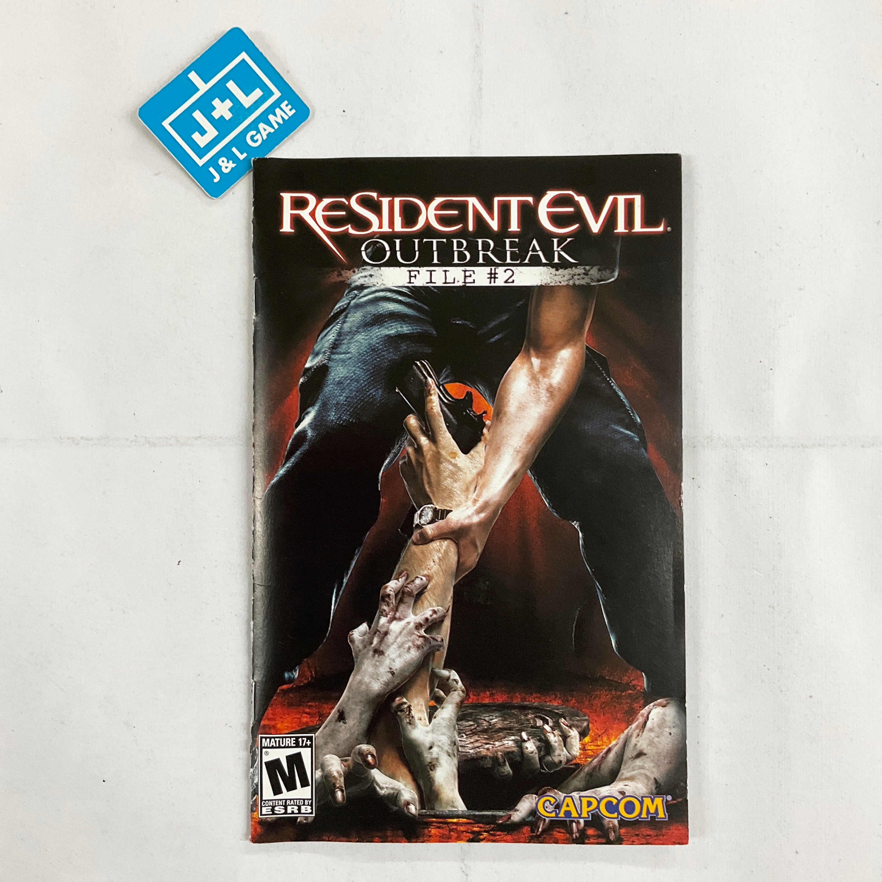 Resident Evil Outbreak File 1 And 2 hotsell PS2 (RARE BLACK LABEL CIB COMPLETE LIKE NEW)