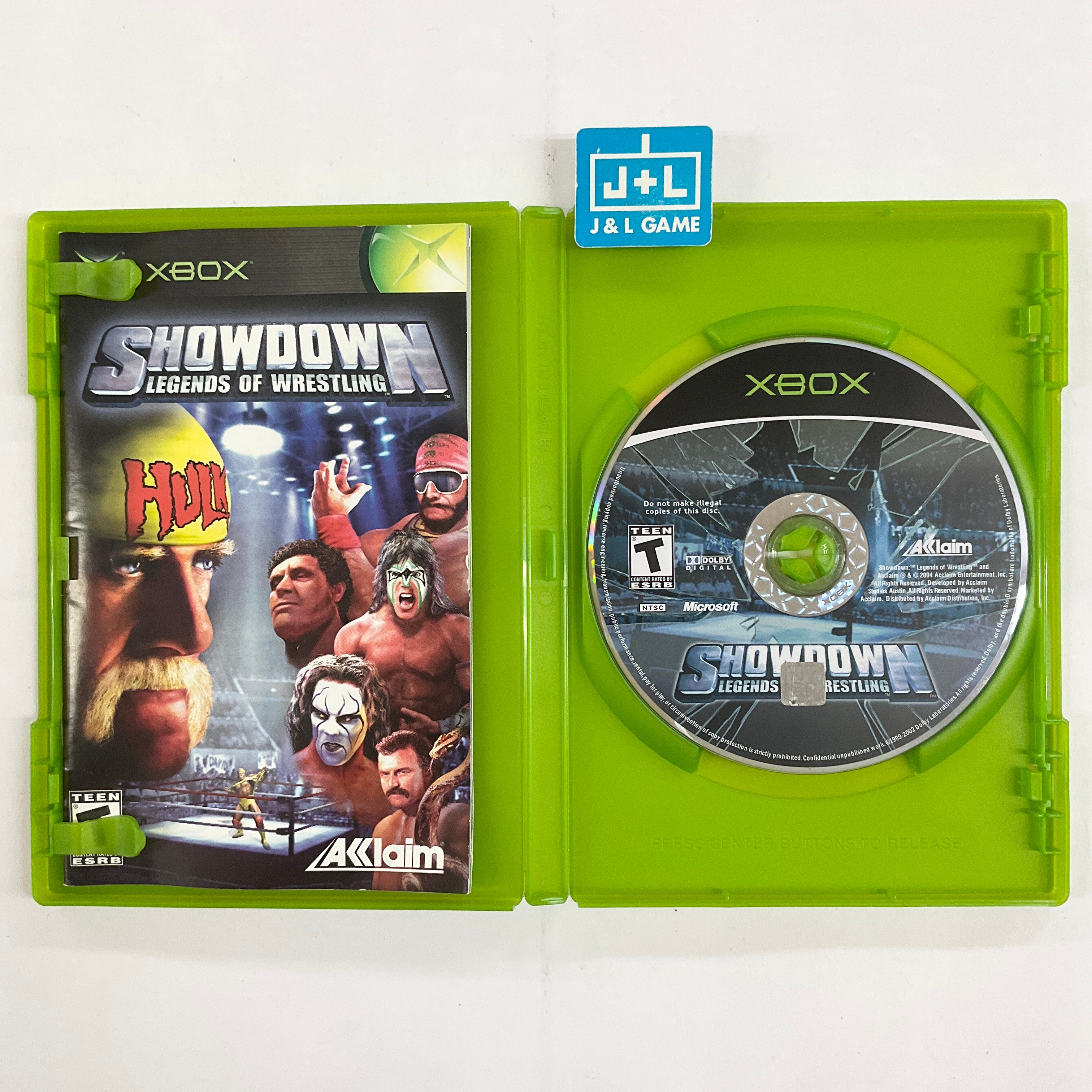 Showdown Legends of Wrestling for Xbox 2024 Original