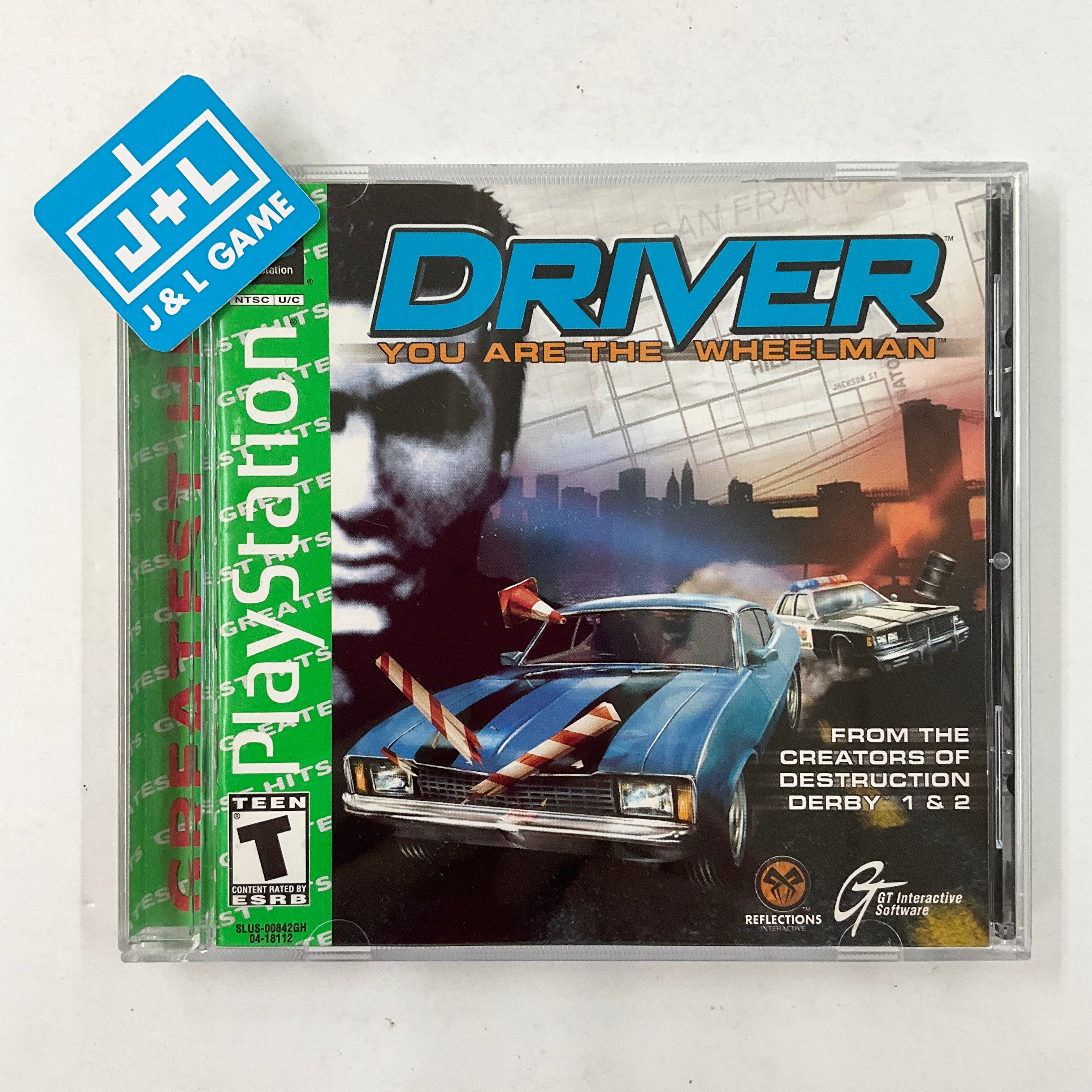 Driver (Greatest Hits) - (PS1) PlayStation 1 [Pre-Owned] | J&L Game