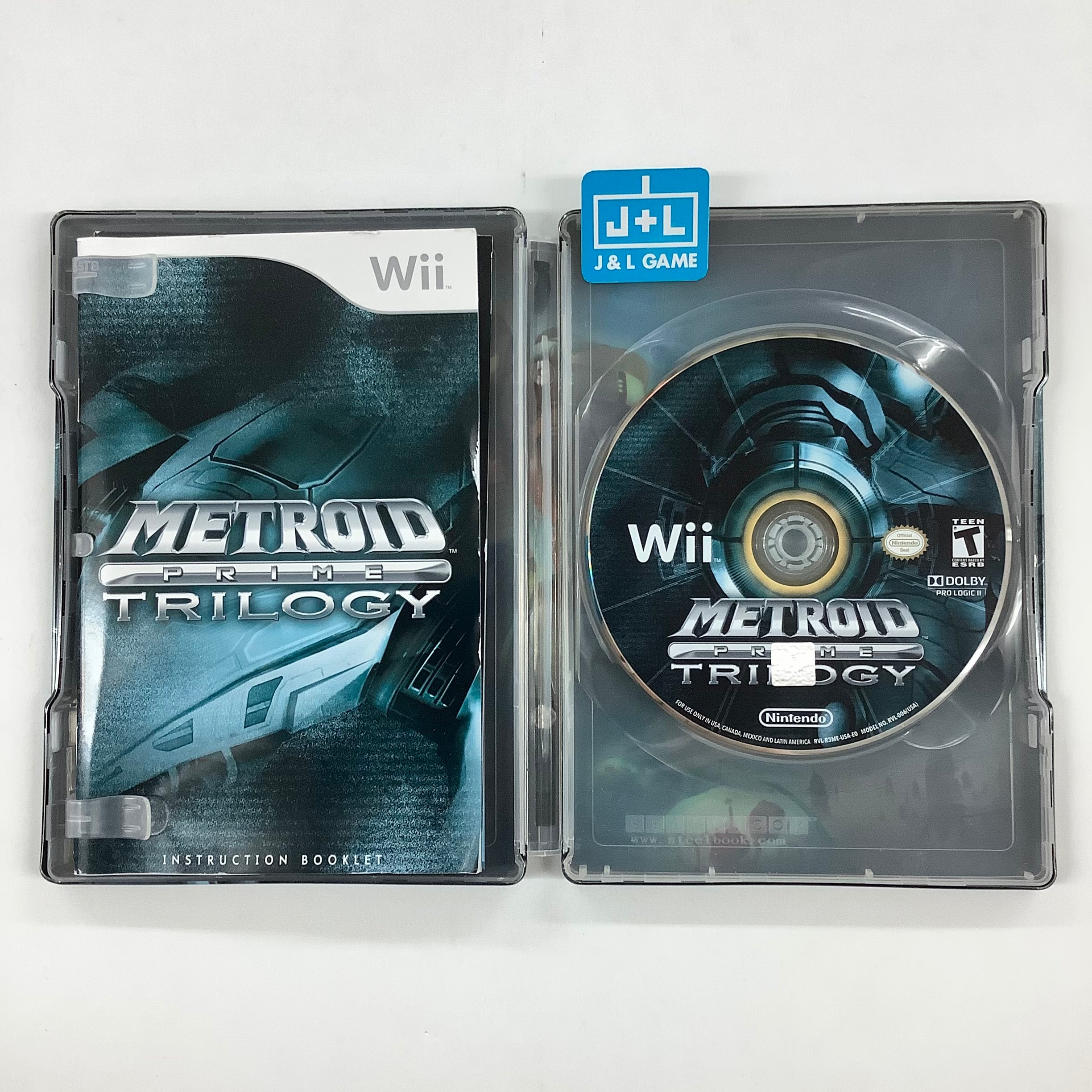 Metroid Prime Trilogy Collector's orders Edition for Nintendo Wii