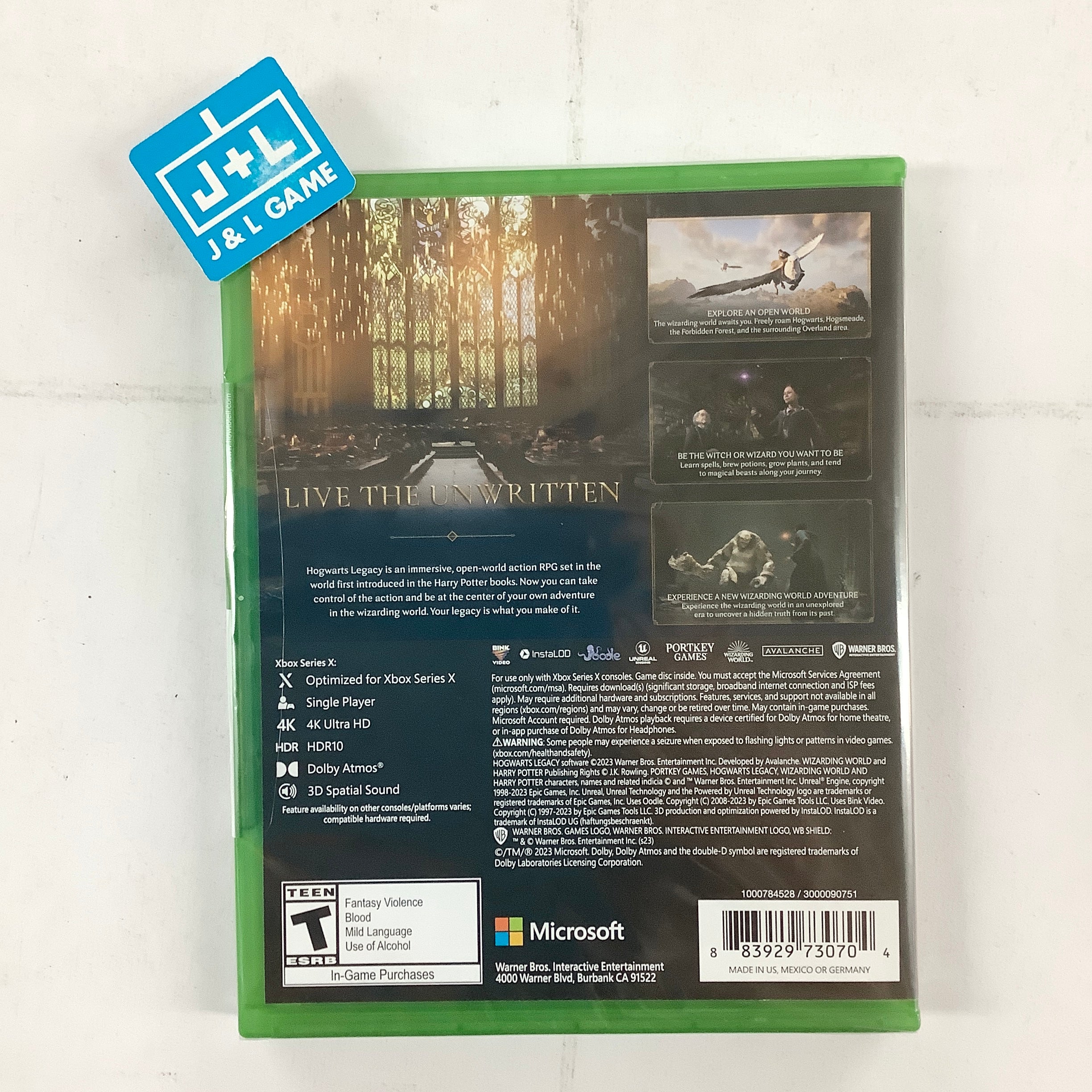 Hogwarts Legacy for Xbox Series X (Brand New) shops