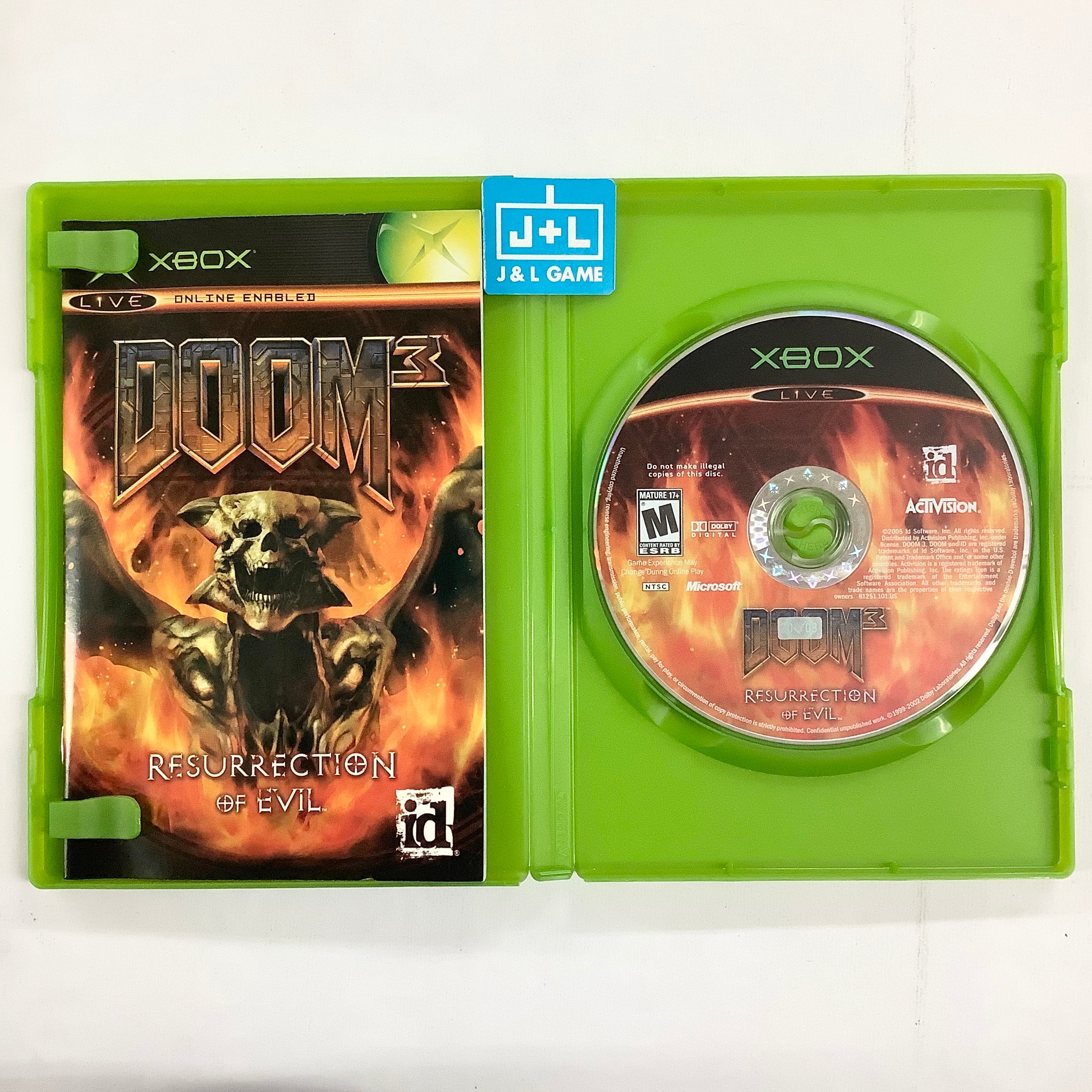 Doom 3: Resurrection of Evil - (XB) Xbox [Pre-Owned]
