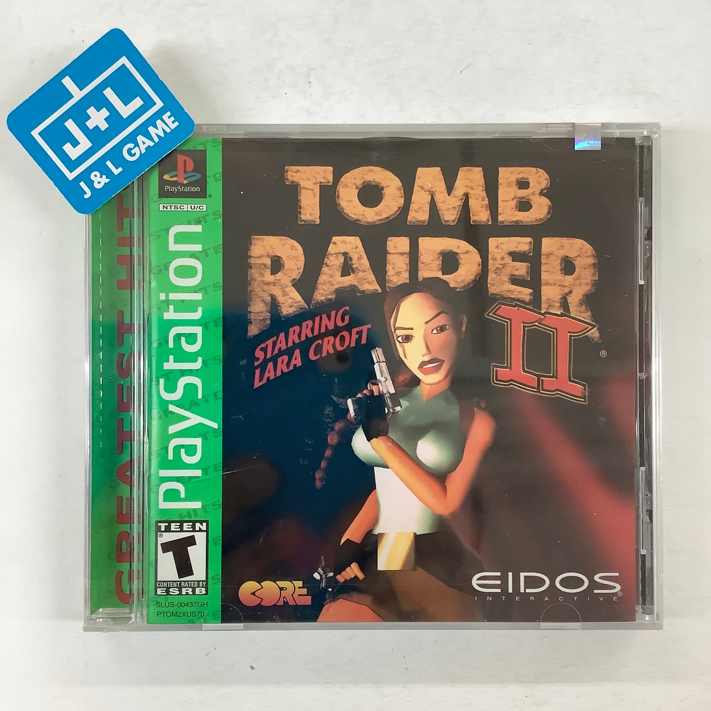 Tomb Raider II (Greatest Hits) - (PS1) PlayStation 1 | J&L Game