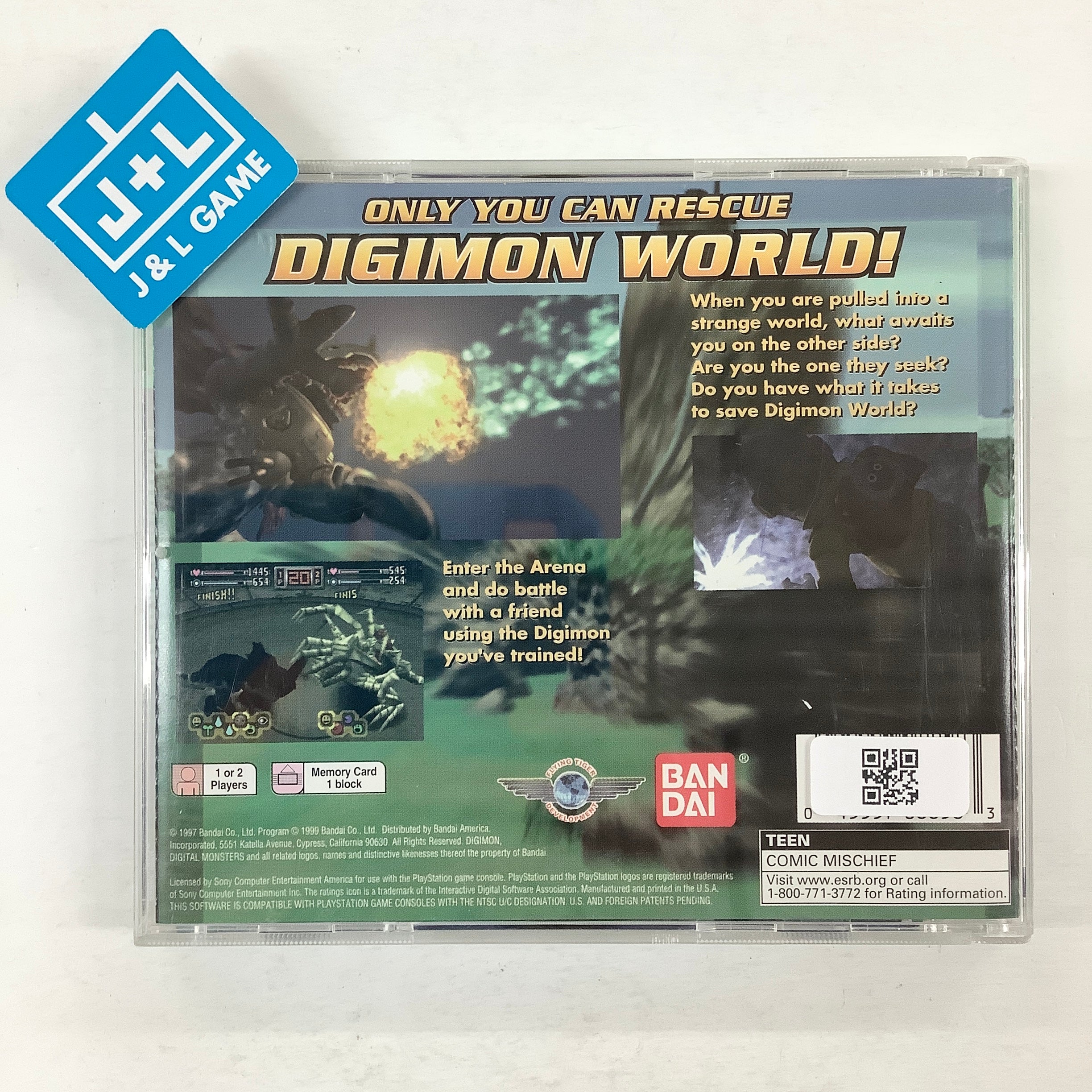 Digimon World Greatest deals Hits For Playstation 1