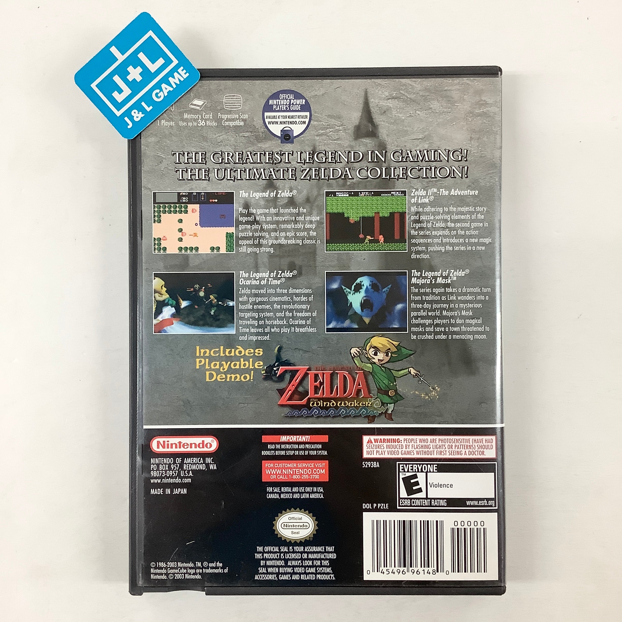 The Legend of Zelda Collector's Edition - (GC) GameCube [Pre-Owned]