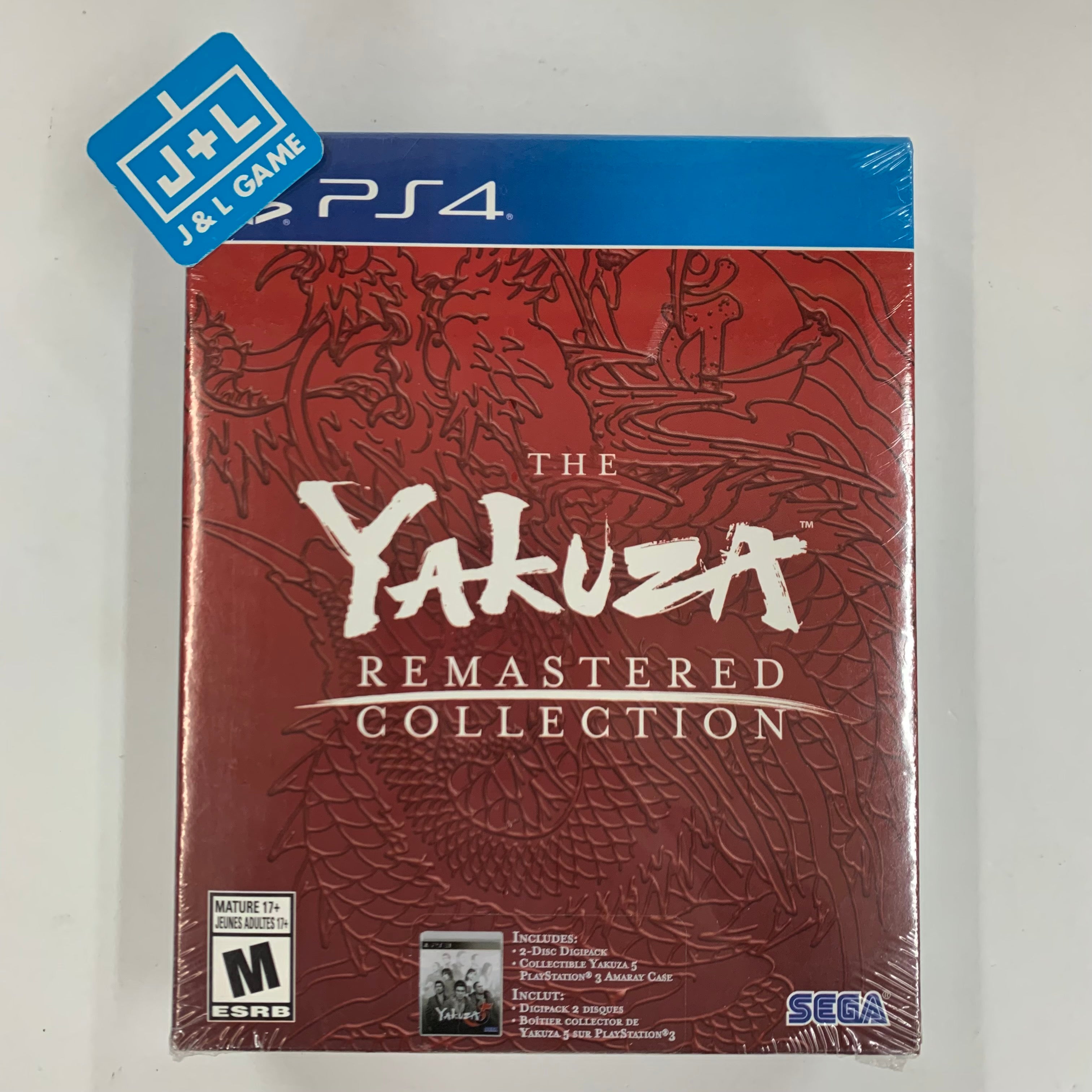 Yakuza collection clearance ps4