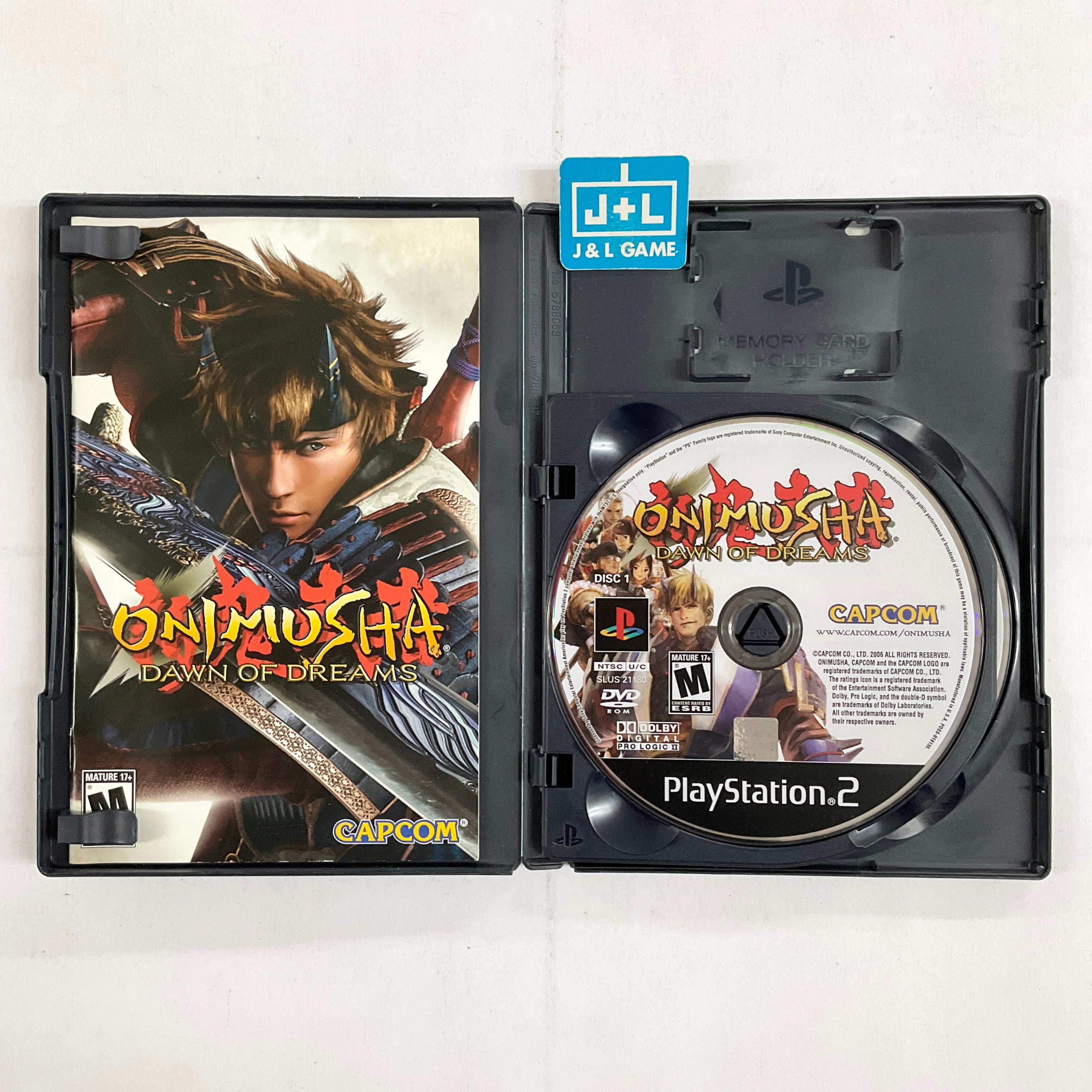 Onimusha Dawn of Dreams For Playstation outlet 2