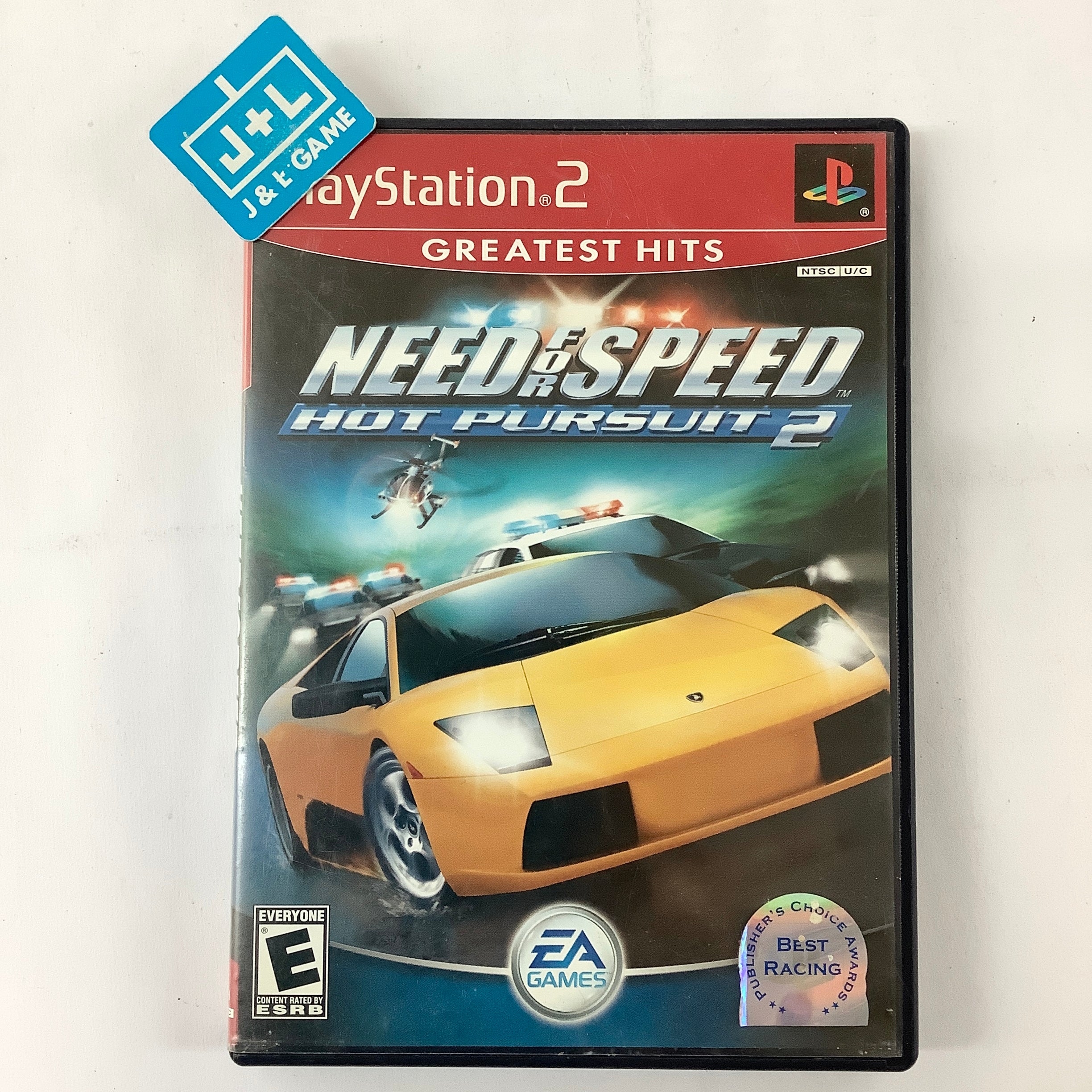 Need for Speed: Hot Pursuit 2 (Greatest Hits) - (PS2) PlayStation 2 [Pre-Owned] Video Games Electronic Arts   