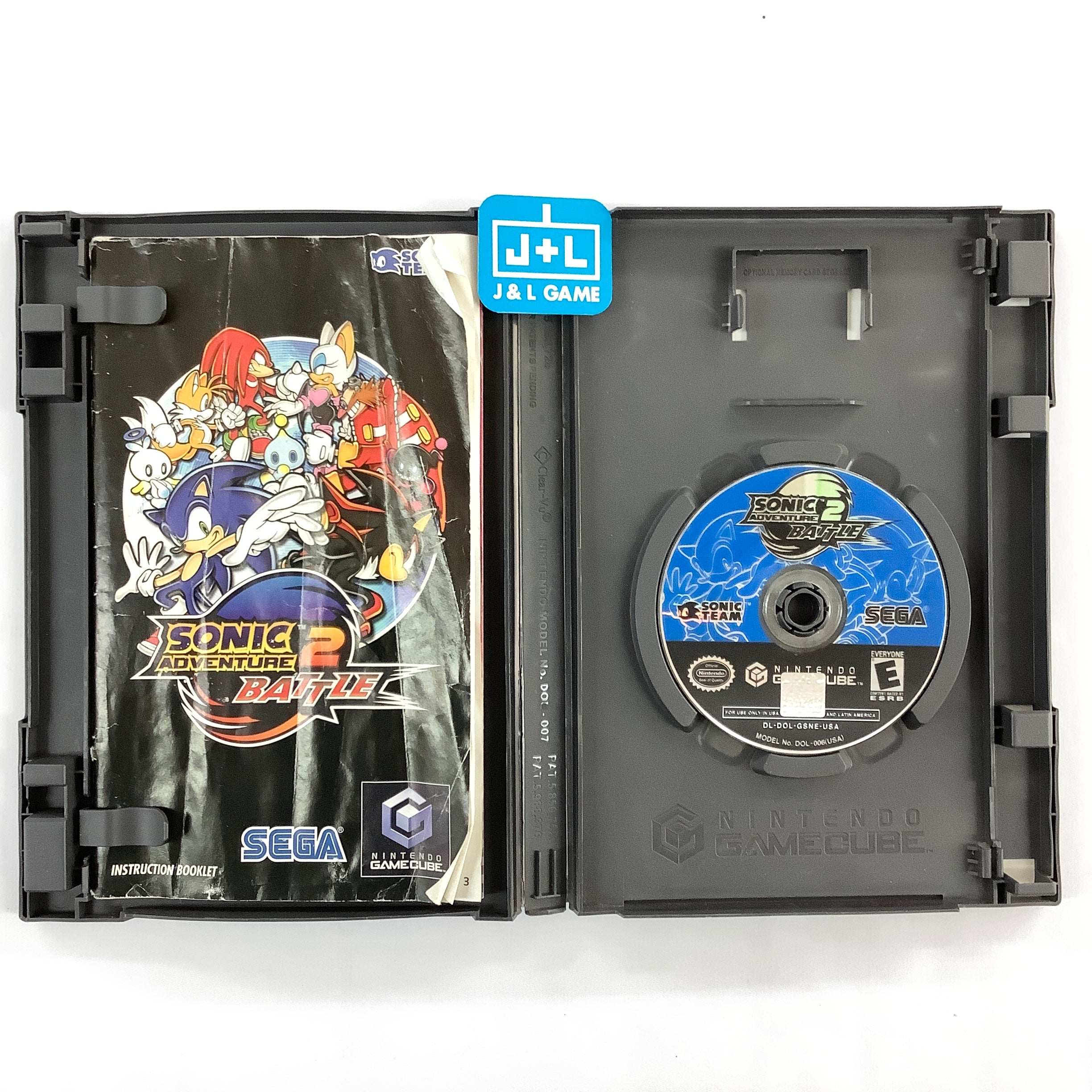 Sonic deals Adventure 2 Battle for Nintendo GameCube