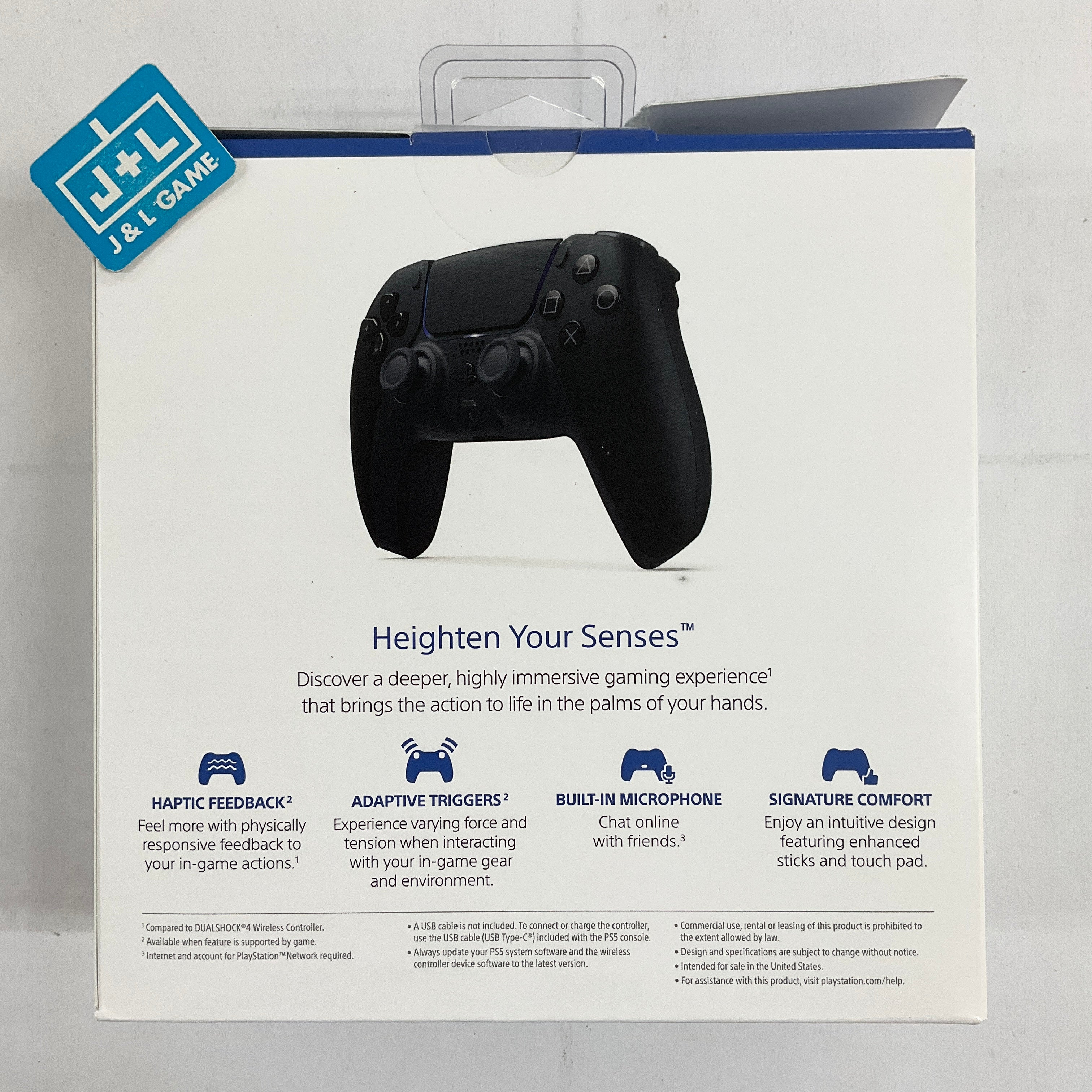 SONY PlayStation 5 DualSense Wireless Controller (Midnight Black