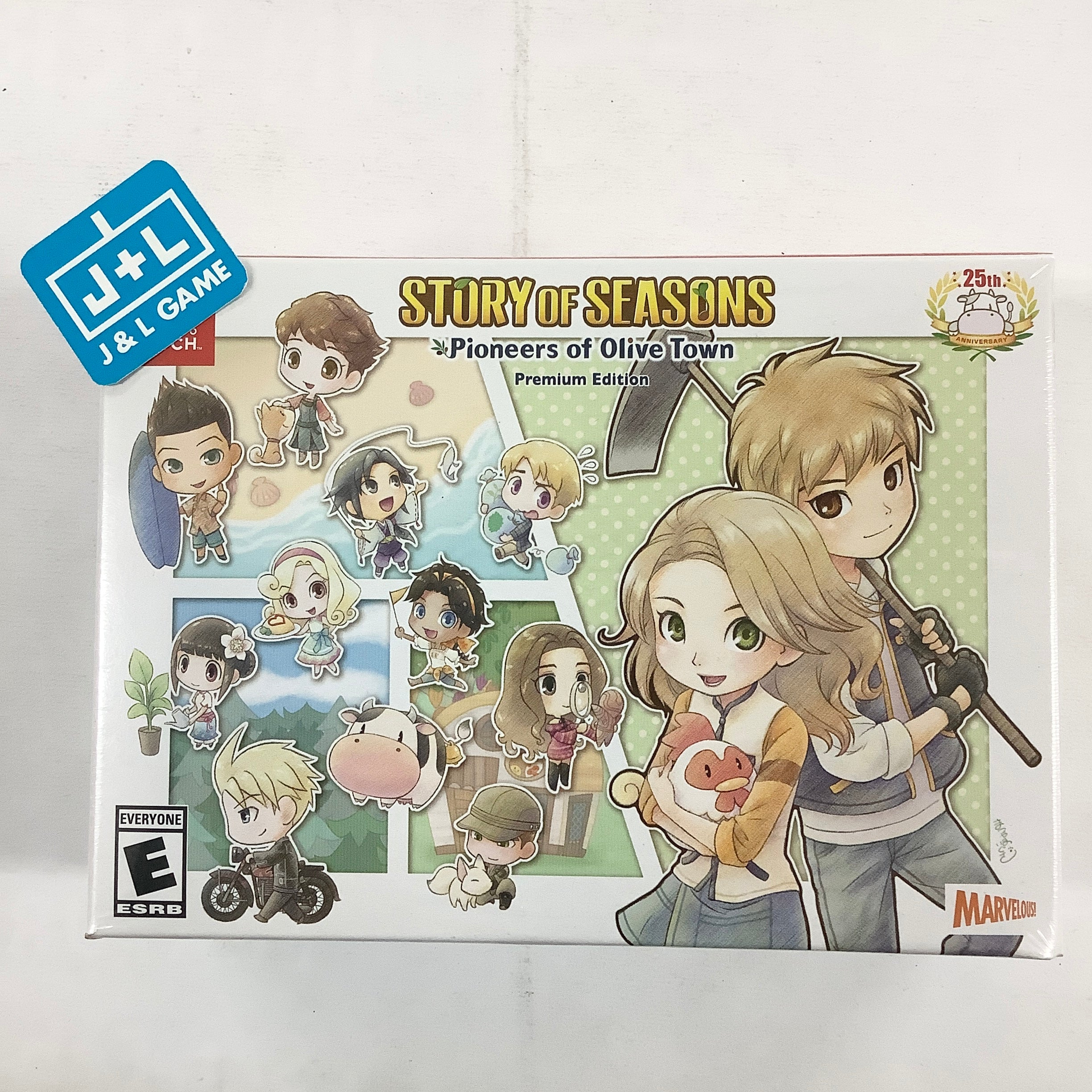 NEW Story of Seasons Pioneers of Olive Town Premium Edition for cheapest Nintendo Switch