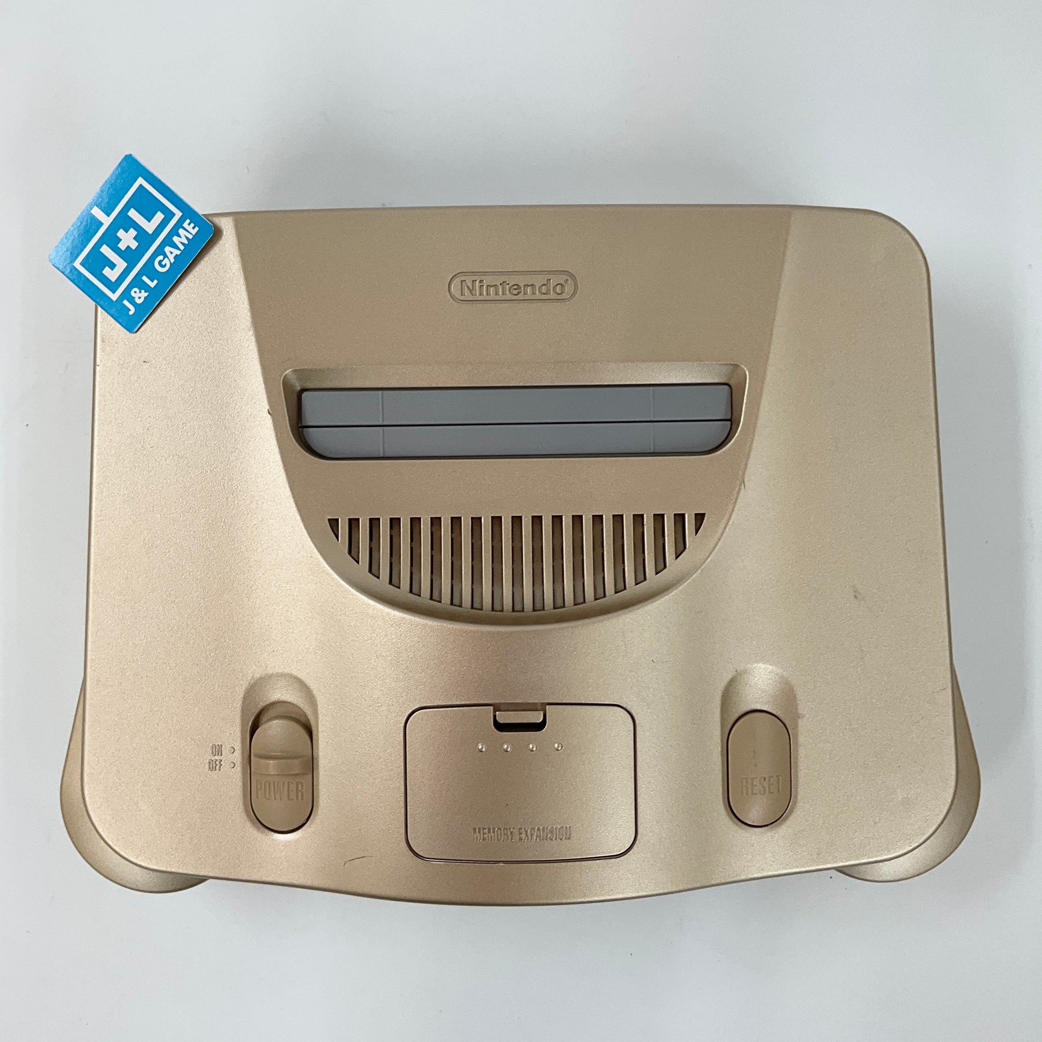 Nintendo 64 Hardware Console (Gold) - (N64) Nintendo 64 [Pre-Owned] – J ...