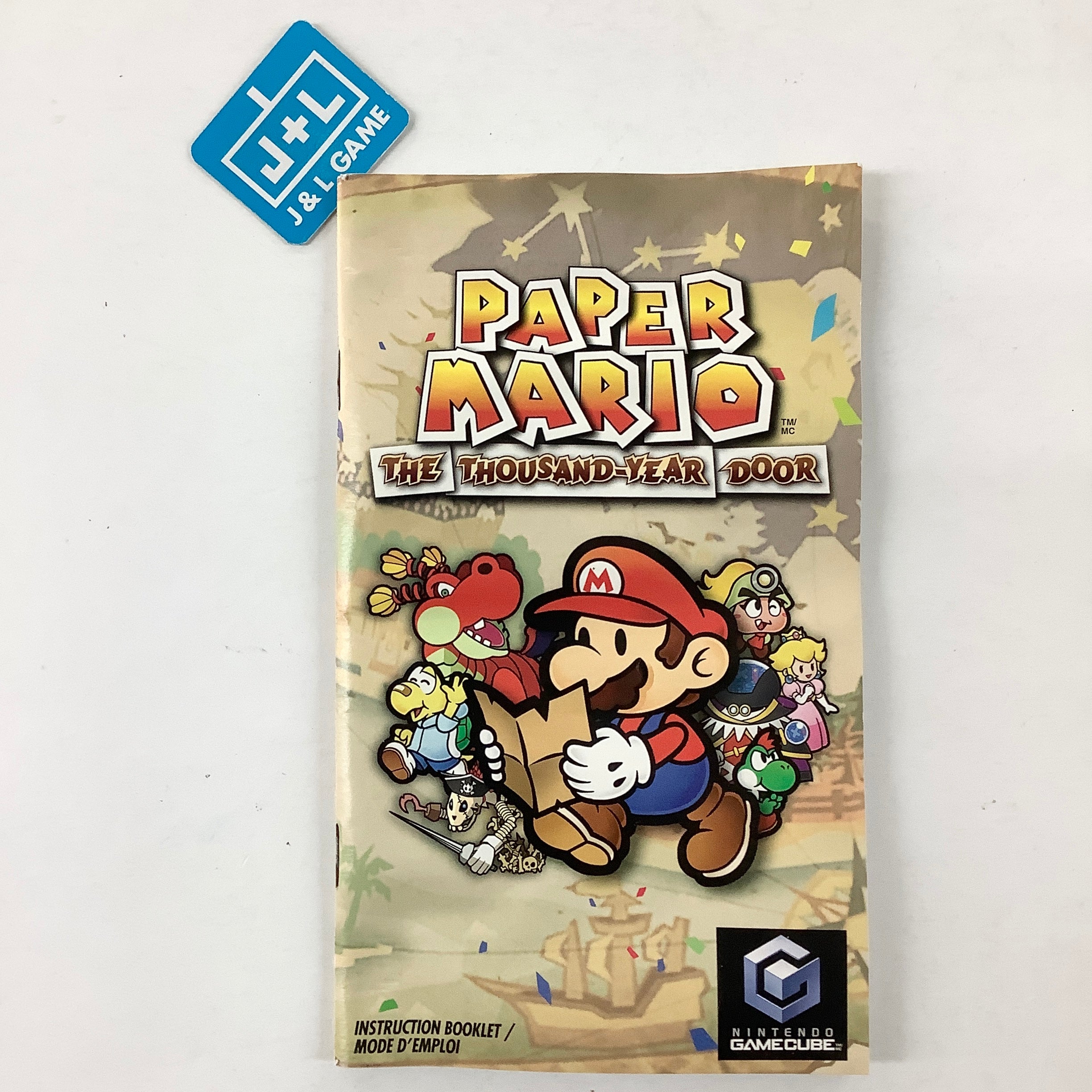 Paper Mario hotsell The Thousand-Year Door Player's Choice for Nintendo GameCube