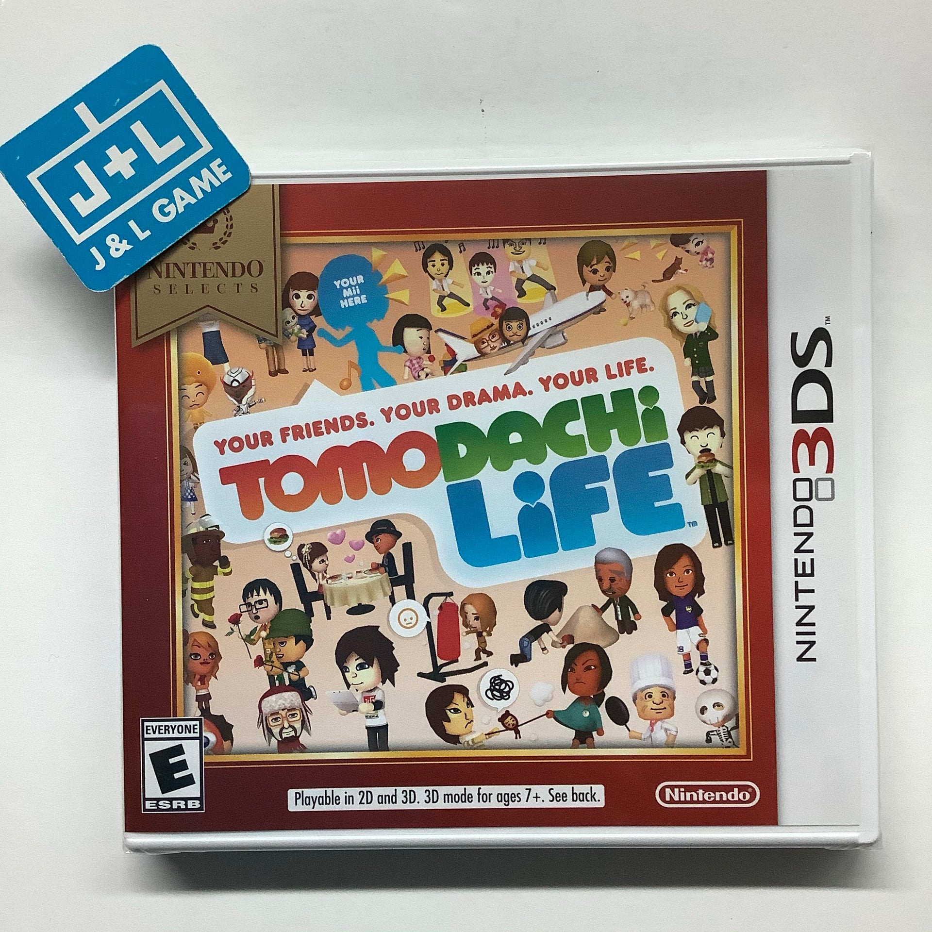 - Life Nintendo Selects) 3DS J&L Game (Nintendo Tomodachi |
