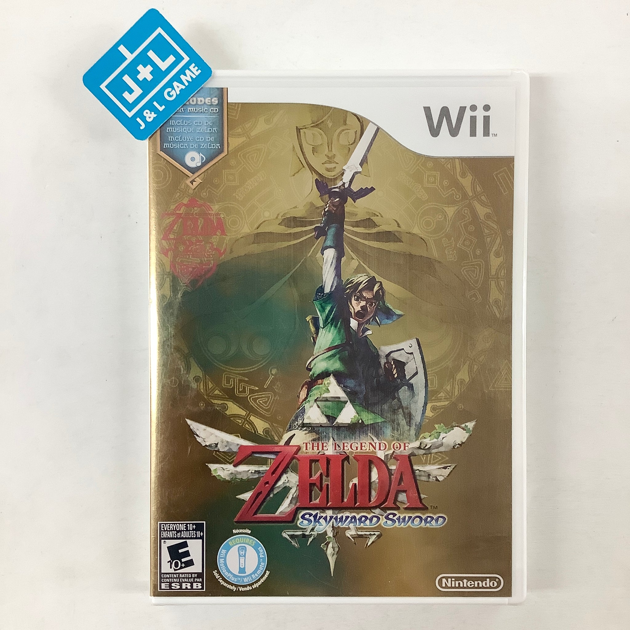 Nintendo Wii The Legend of Zelda Skyward Sword