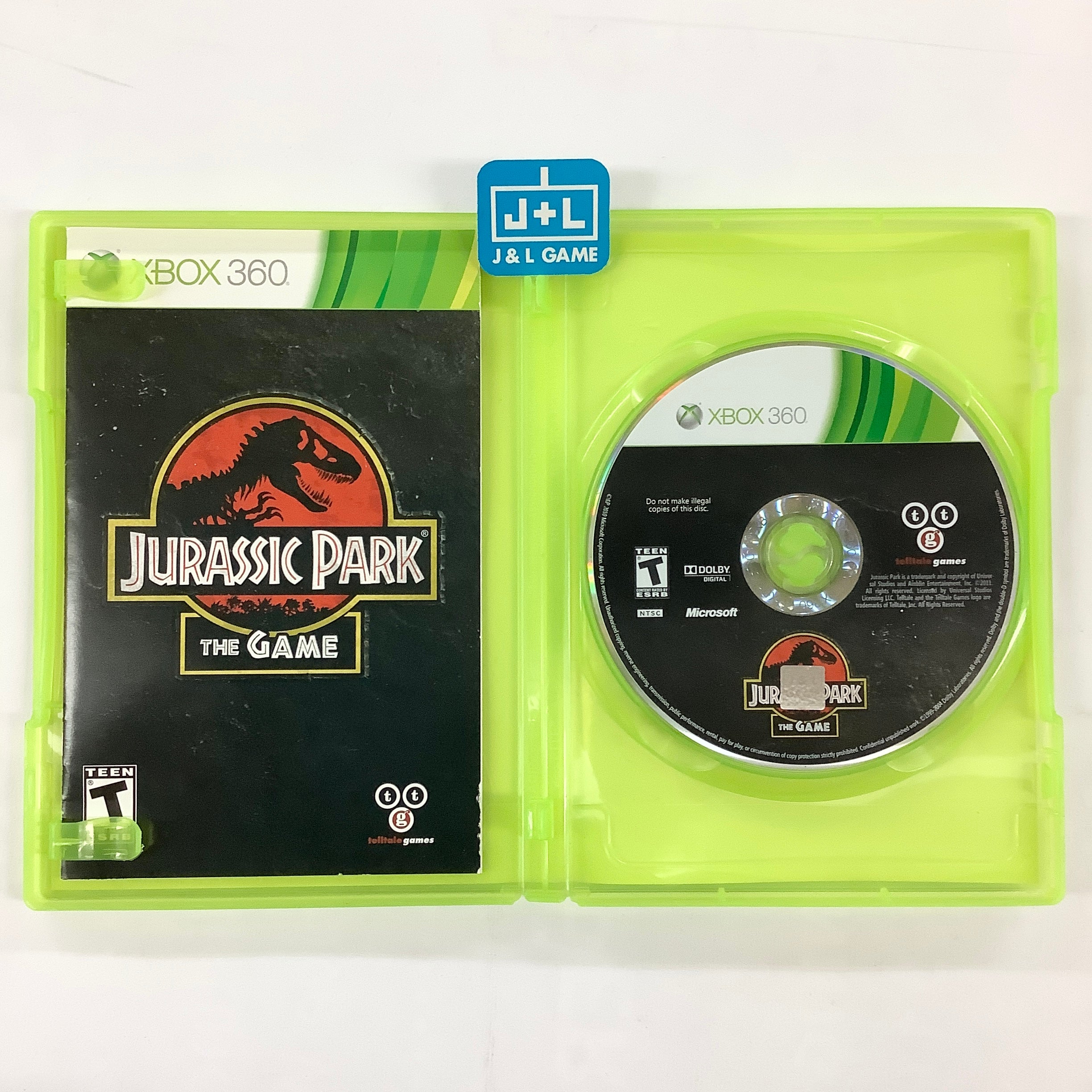 Jurassic park the game deals xbox 360