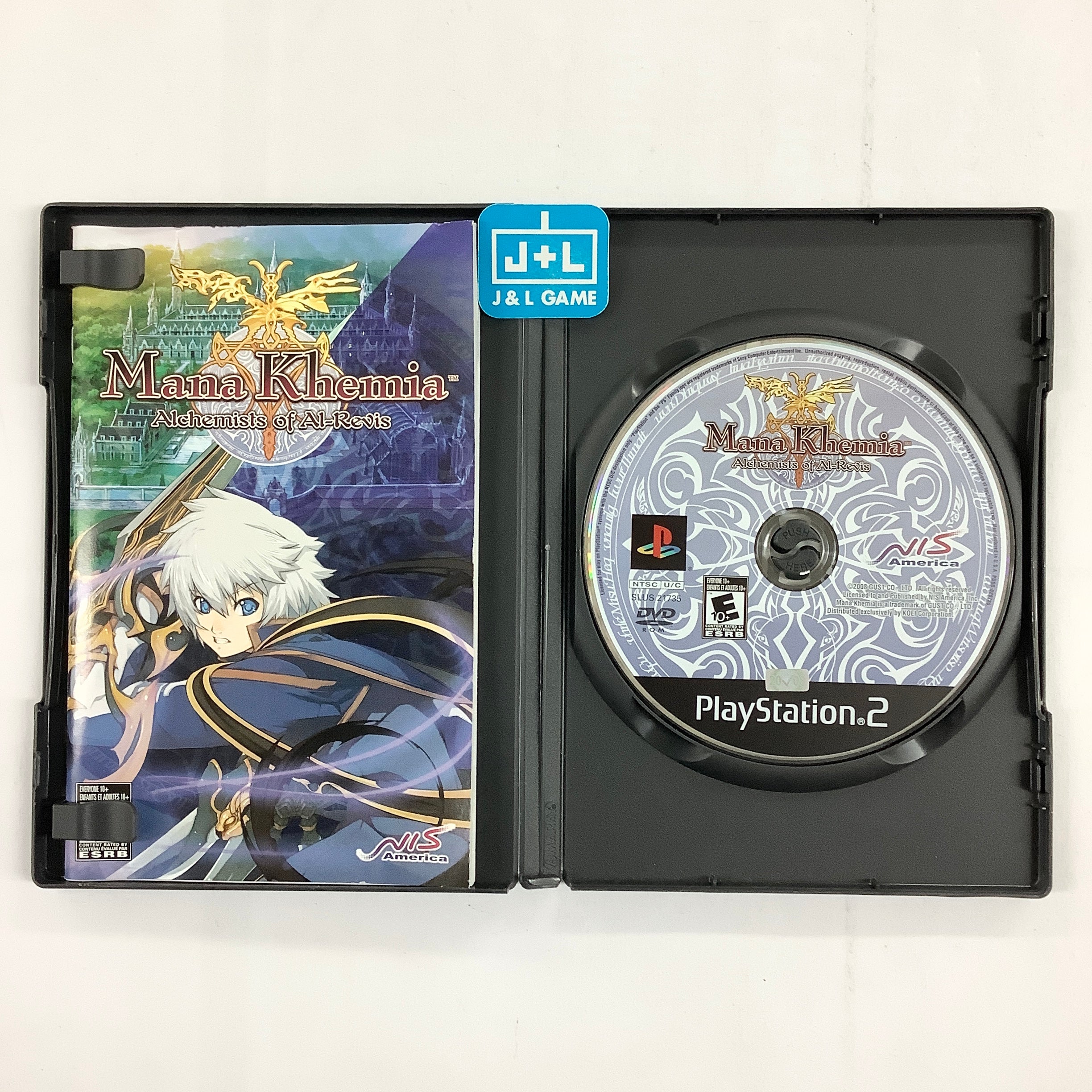 Mana Khemia Alchemists of Al-Revis on sale For Playstation 2 Complete