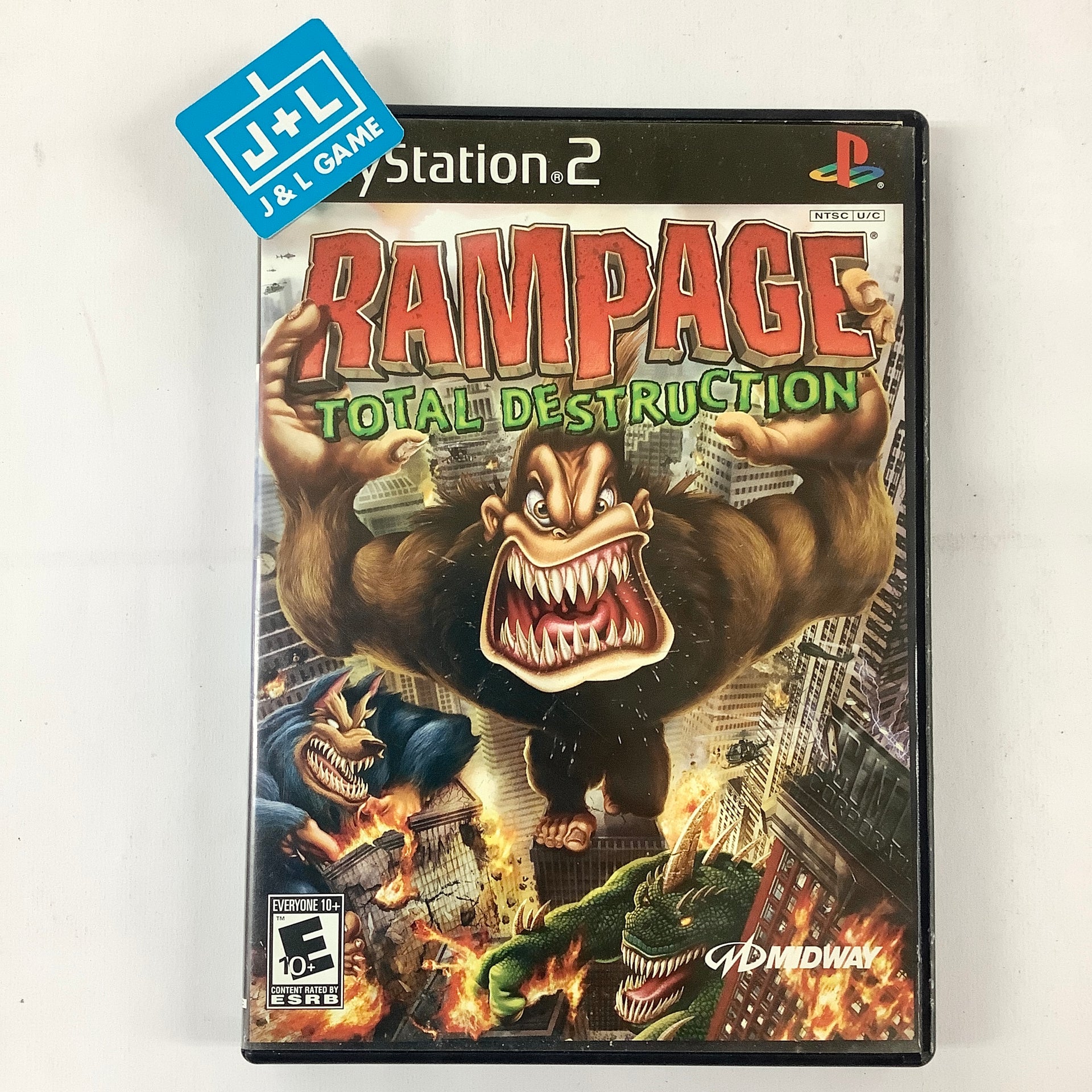 PS2 Rampage Total Destruction - video gaming - by owner - electronics media  sale - craigslist