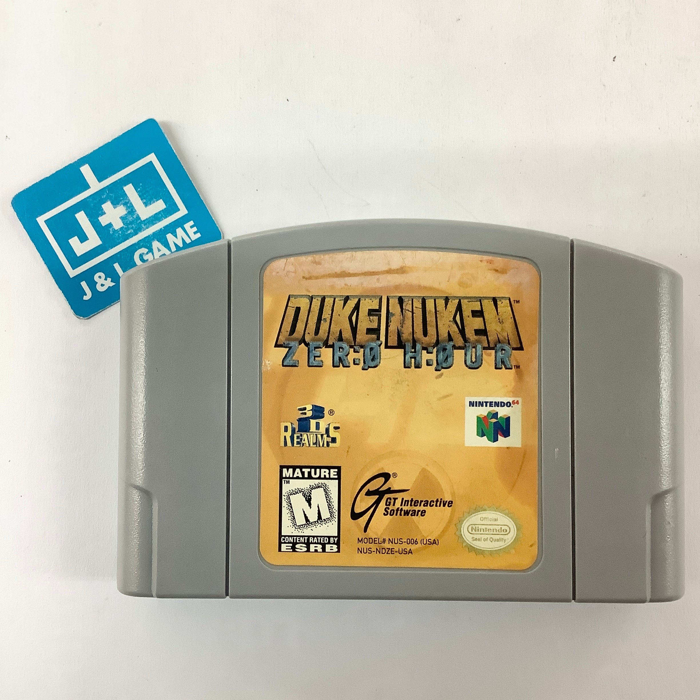 Duke outlet Nukem Zero Hour for Nintendo 64