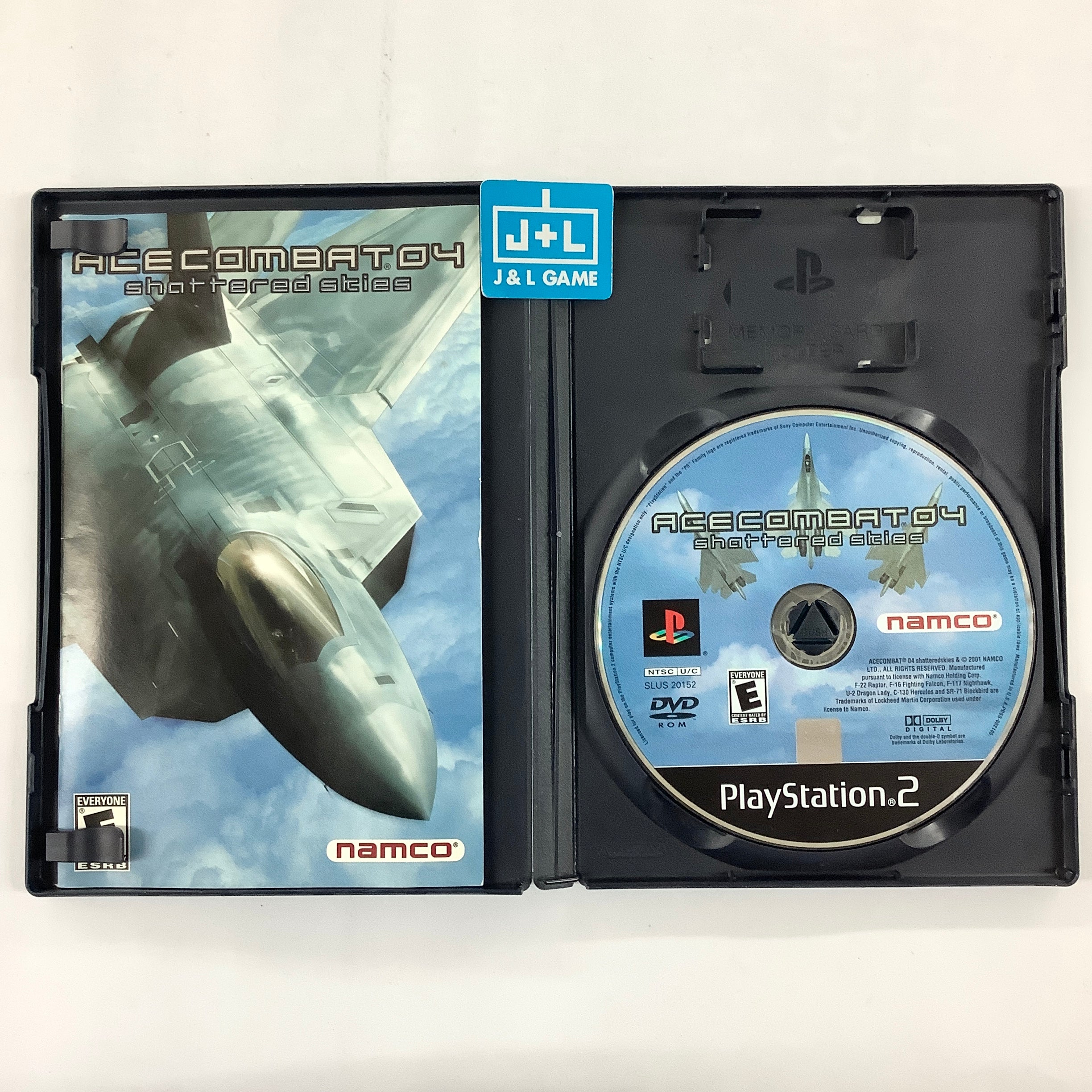 Ace Combat 04: Shattered Skies - (PS2) PlayStation 2 [Pre-Owned]