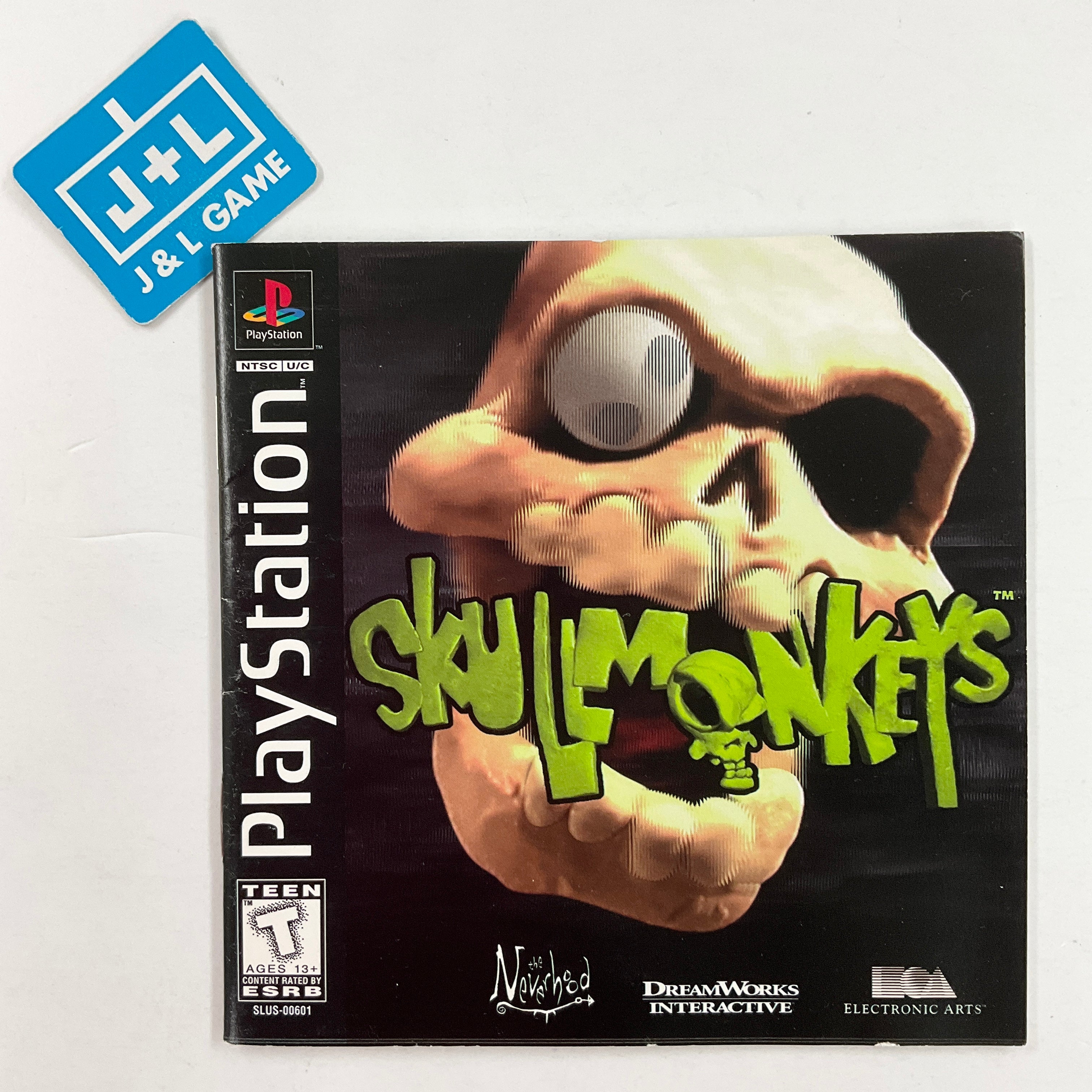 Skullmonkeys on shops Playstation 1