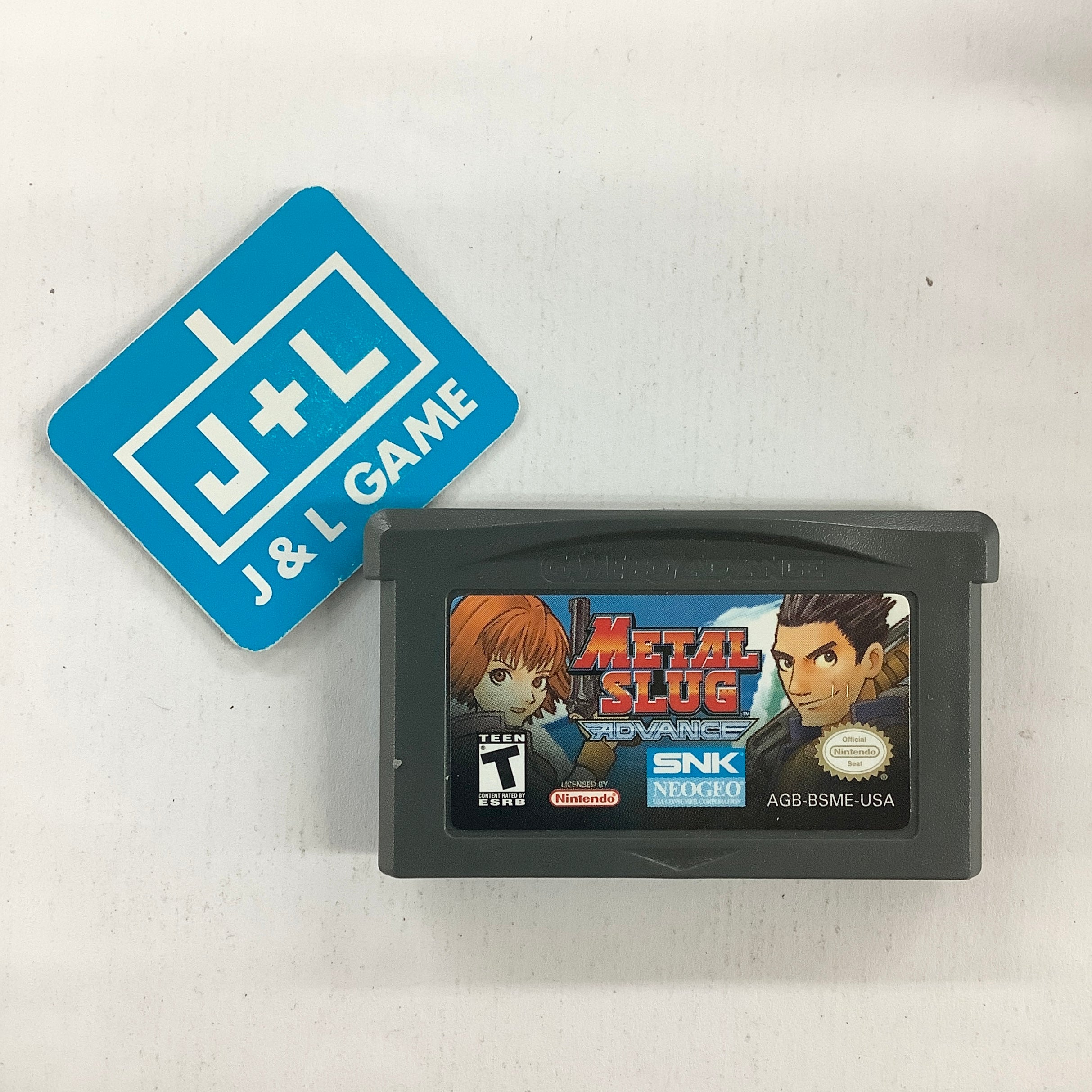 GBA online Metal Slug advance cartridge only