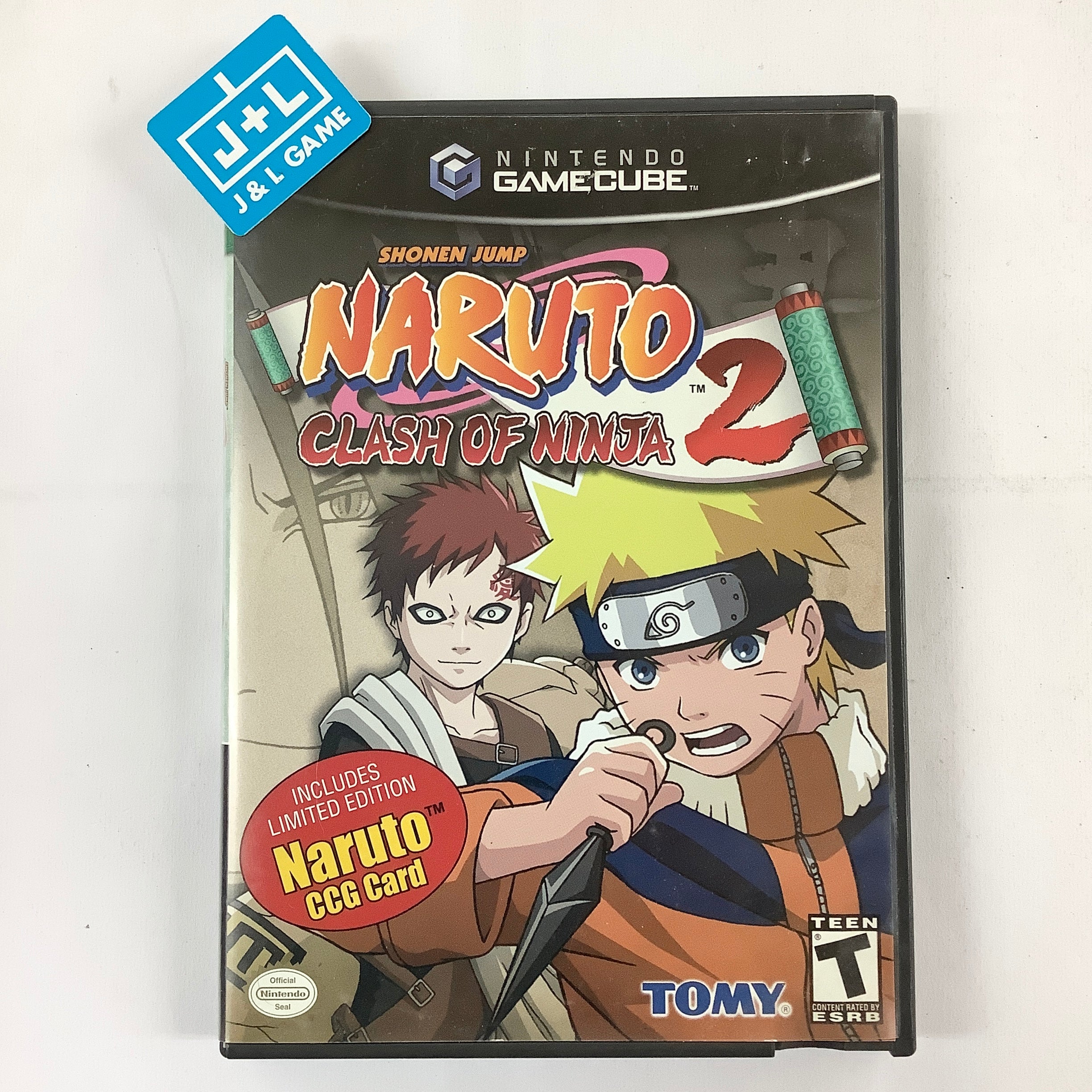 Naruto: Clash of Ninja 2 - (GC) GameCube [Pre-Owned] Video Games Tomy Corporation   