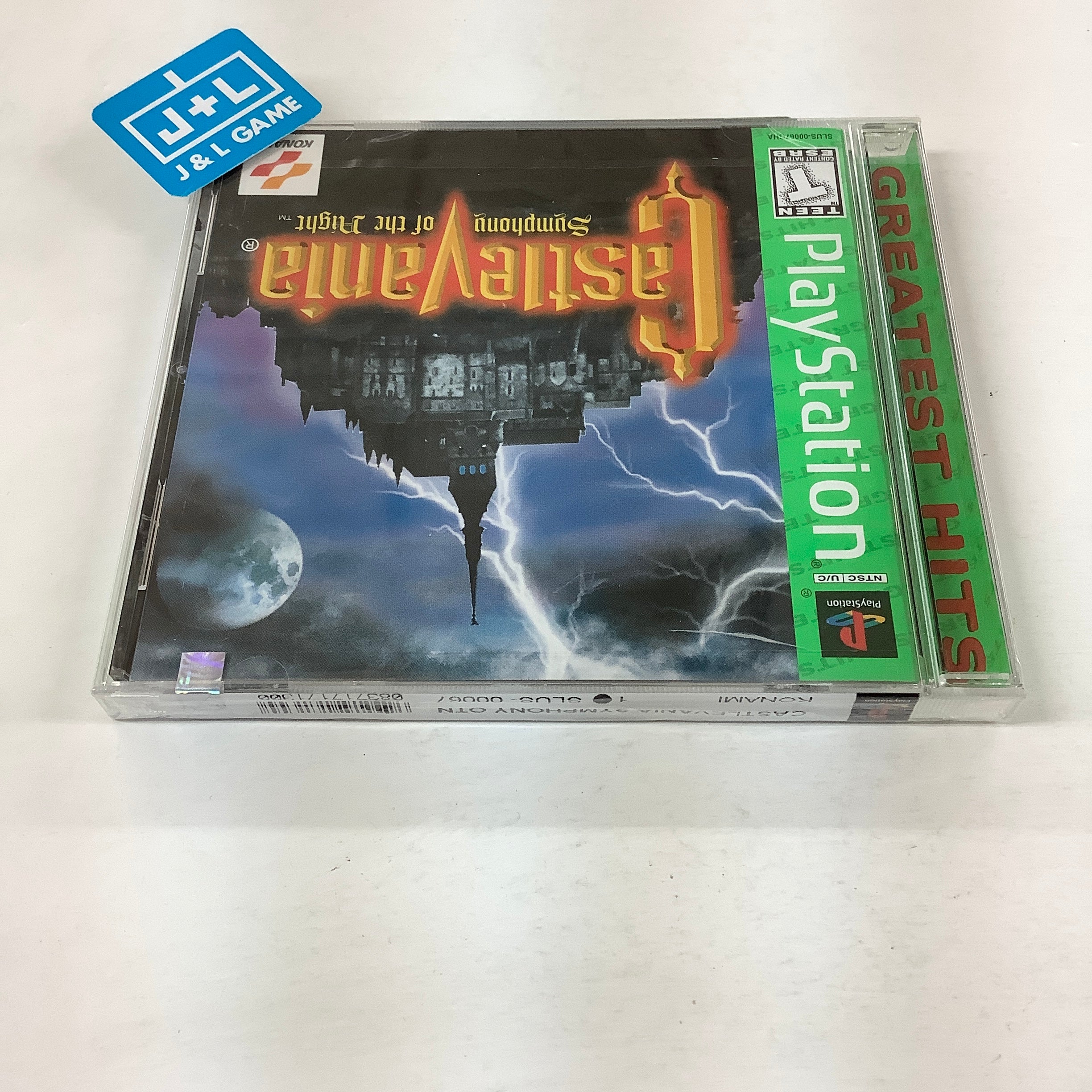 Castlevania popular Symphony of The Night Greatest Hits For Playstation 1