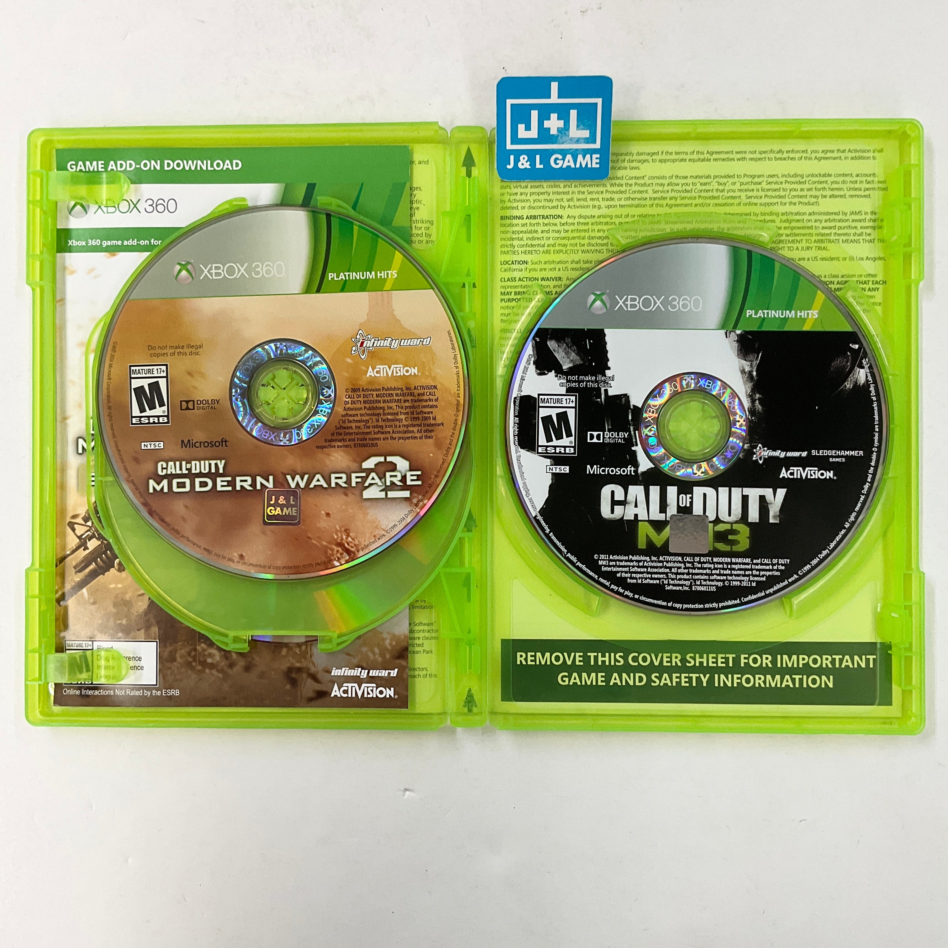 Call of duty trilogy deals xbox 360