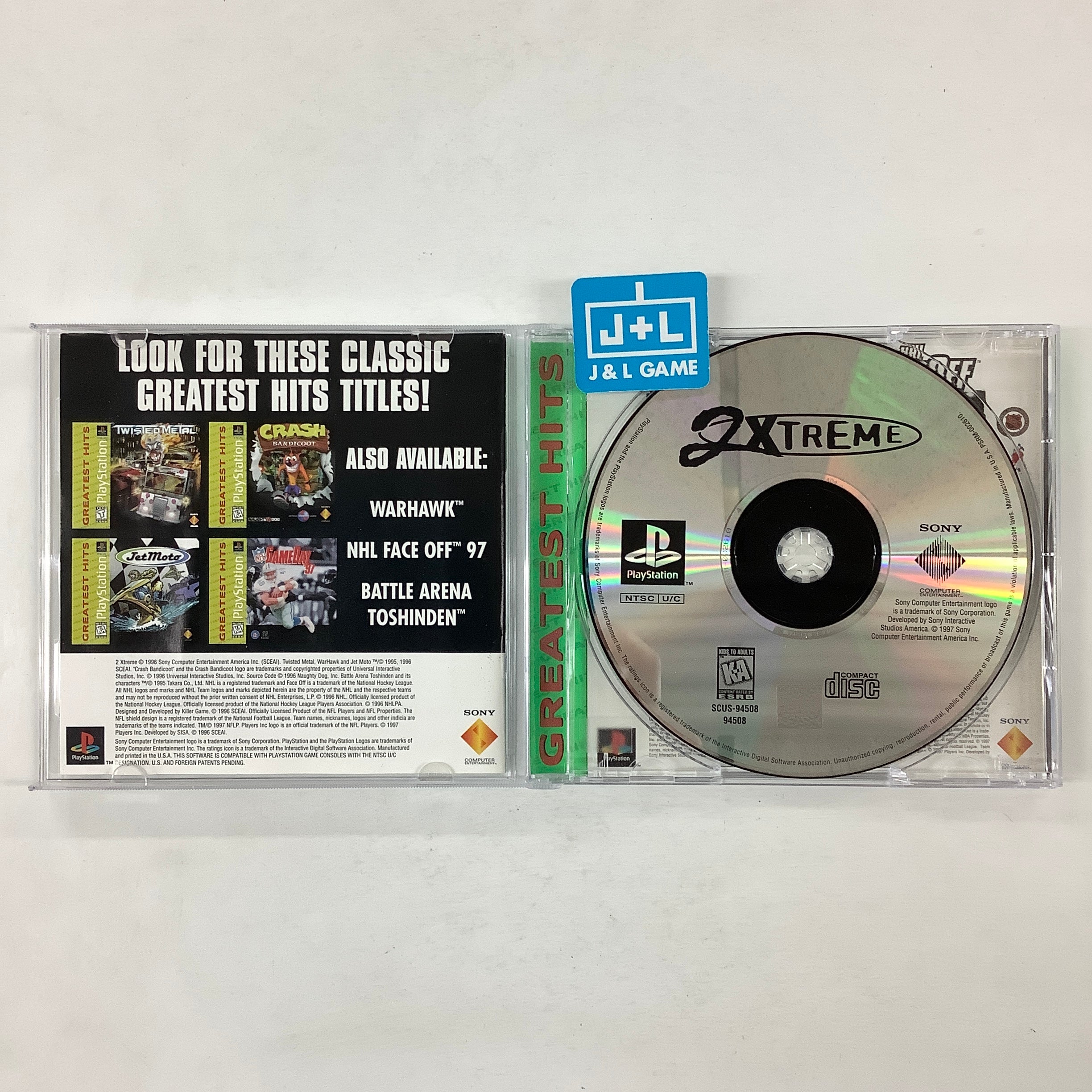 2 Xtreme (Greatest Hits) - (PS1) PlayStation 1 [Pre-Owned] | J&L Game