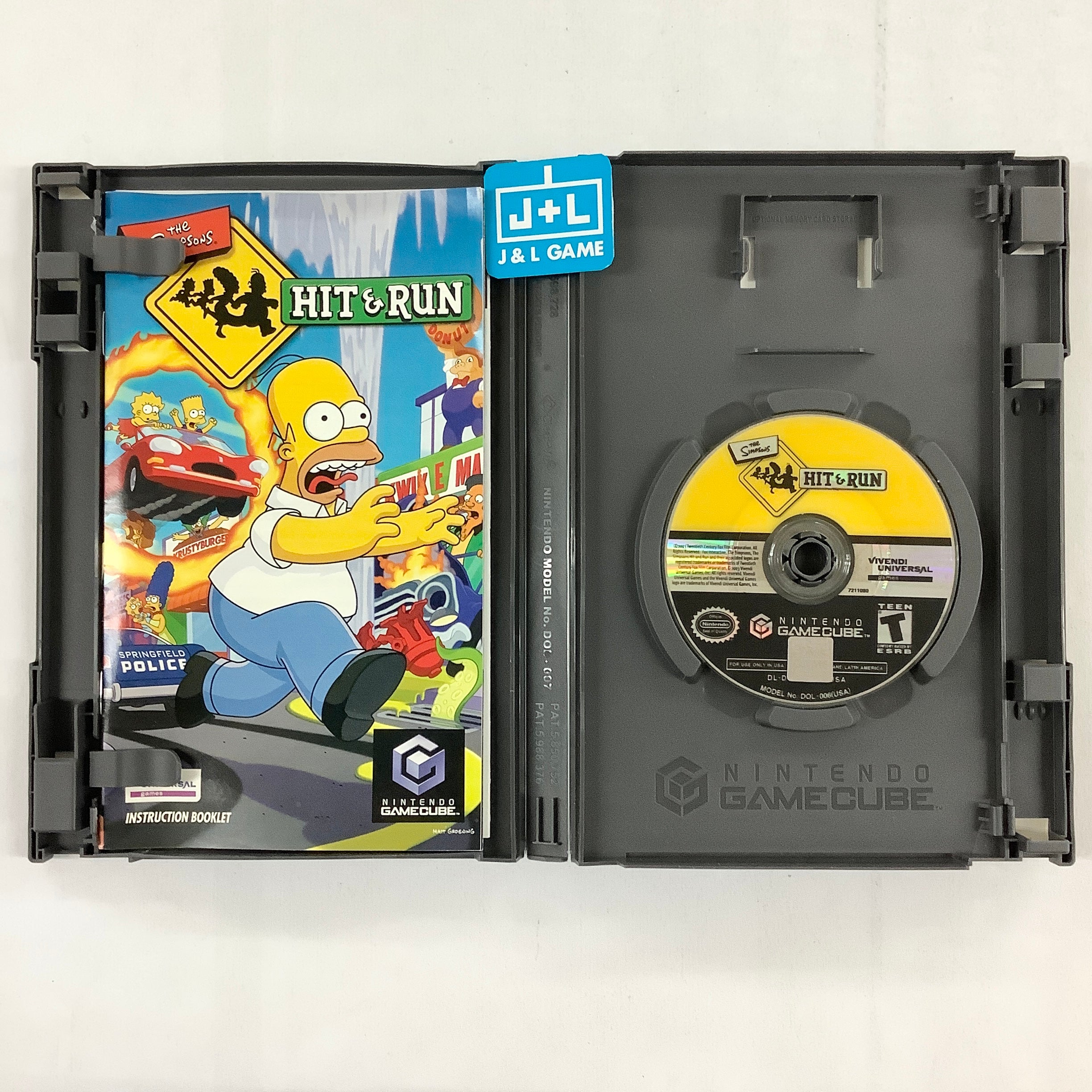 The Simpsons Hit & Run (Player's Choice) - (GC) GameCube [Pre-Owned]