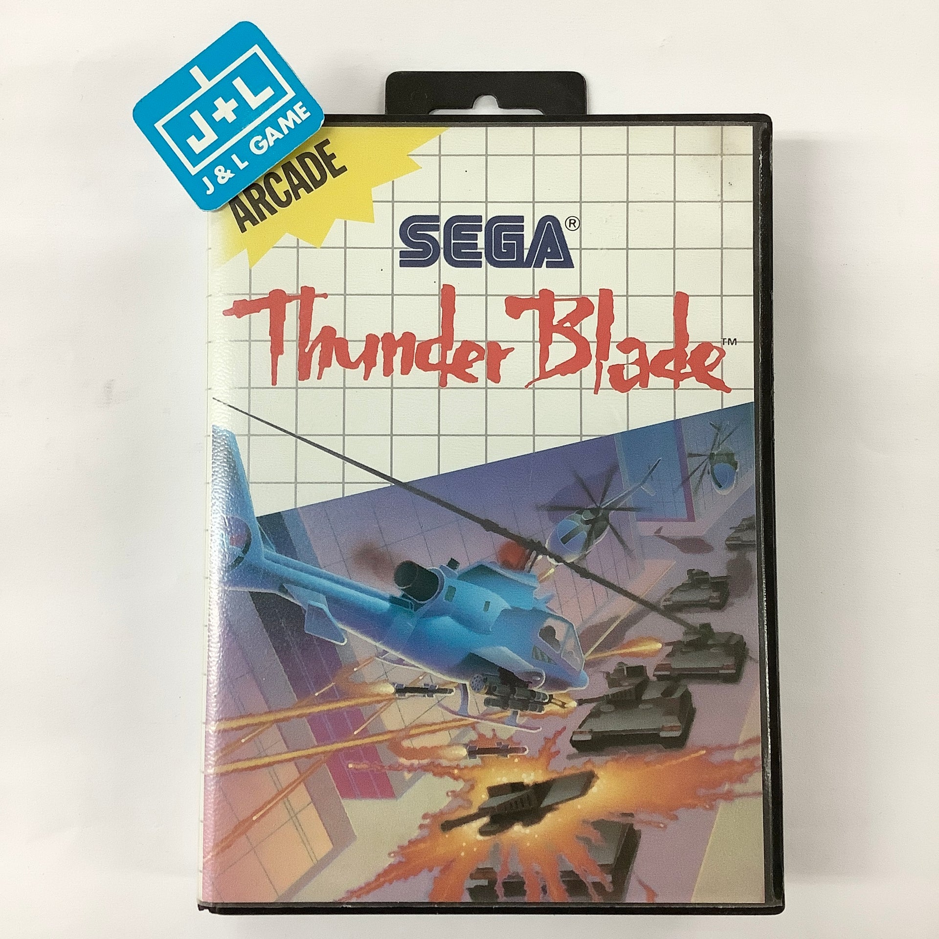 Thunder Blade - (SMS) SEGA Master System [Pre-Owned] | J&L Game