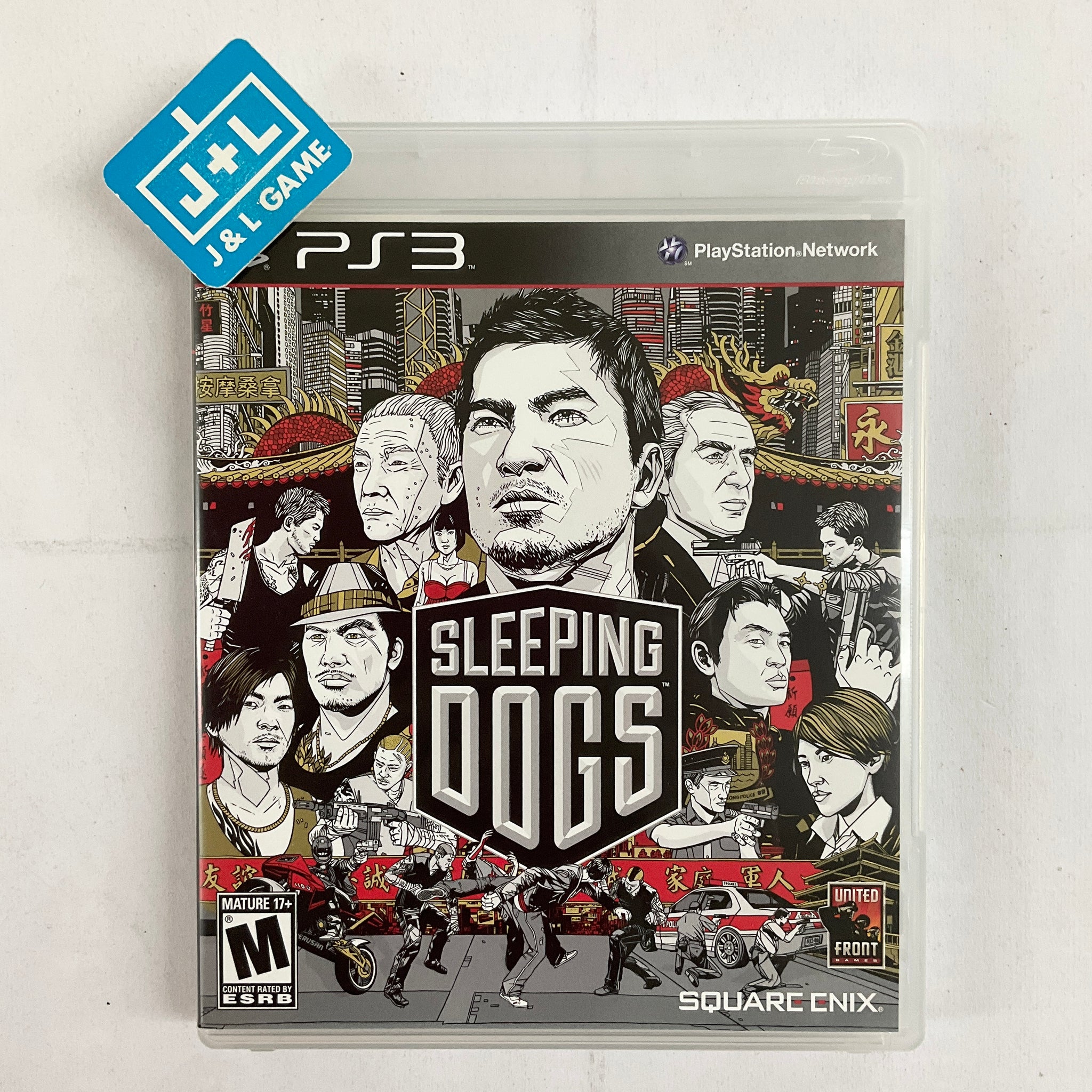 Sleeping Dogs, Square Enix, PlayStation 3, 662248912103 