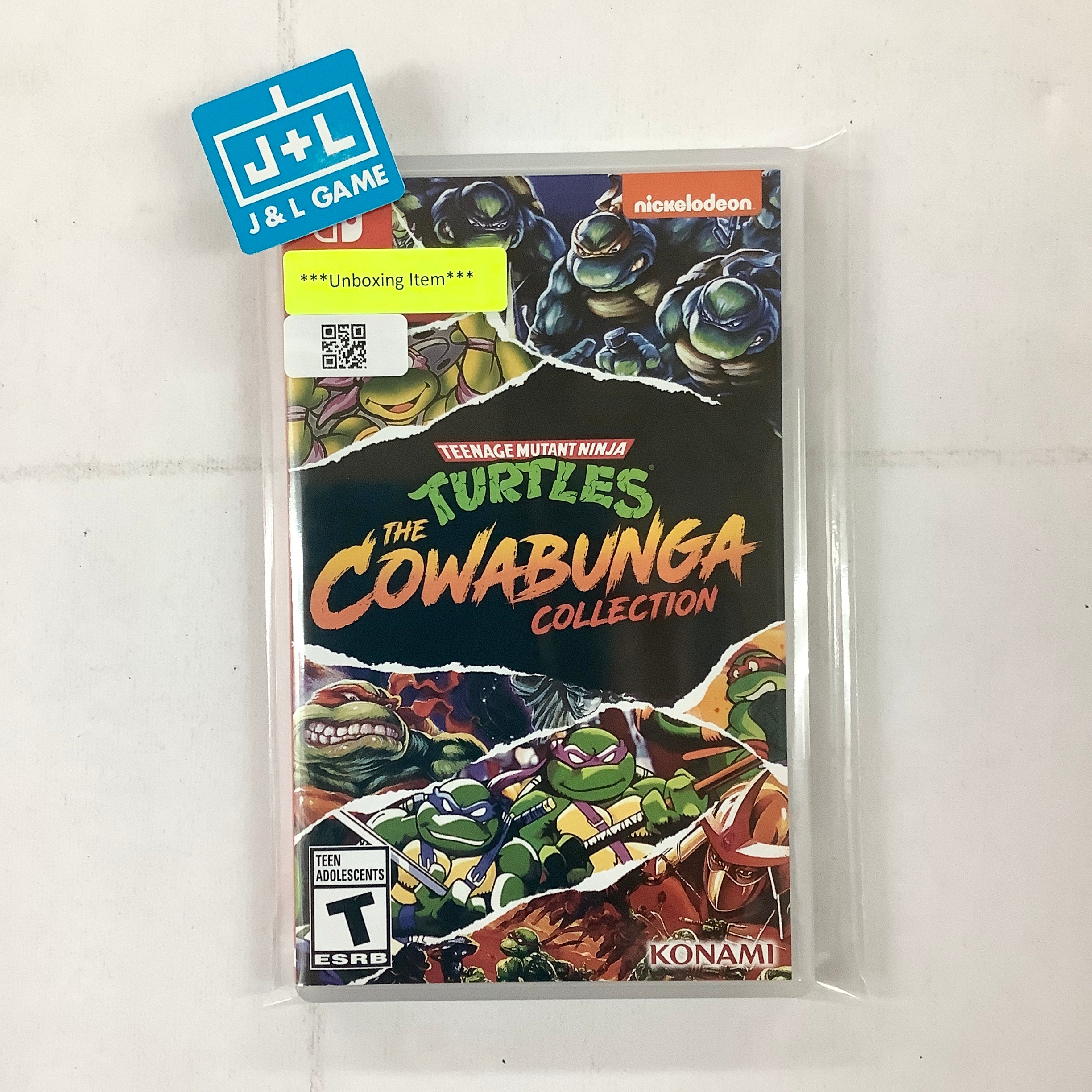 Teenage Mutant Ninja Turtles: The Cowabunga Collection - (NSW) Nintendo Switch [UNBOXING] Video Games Konami   