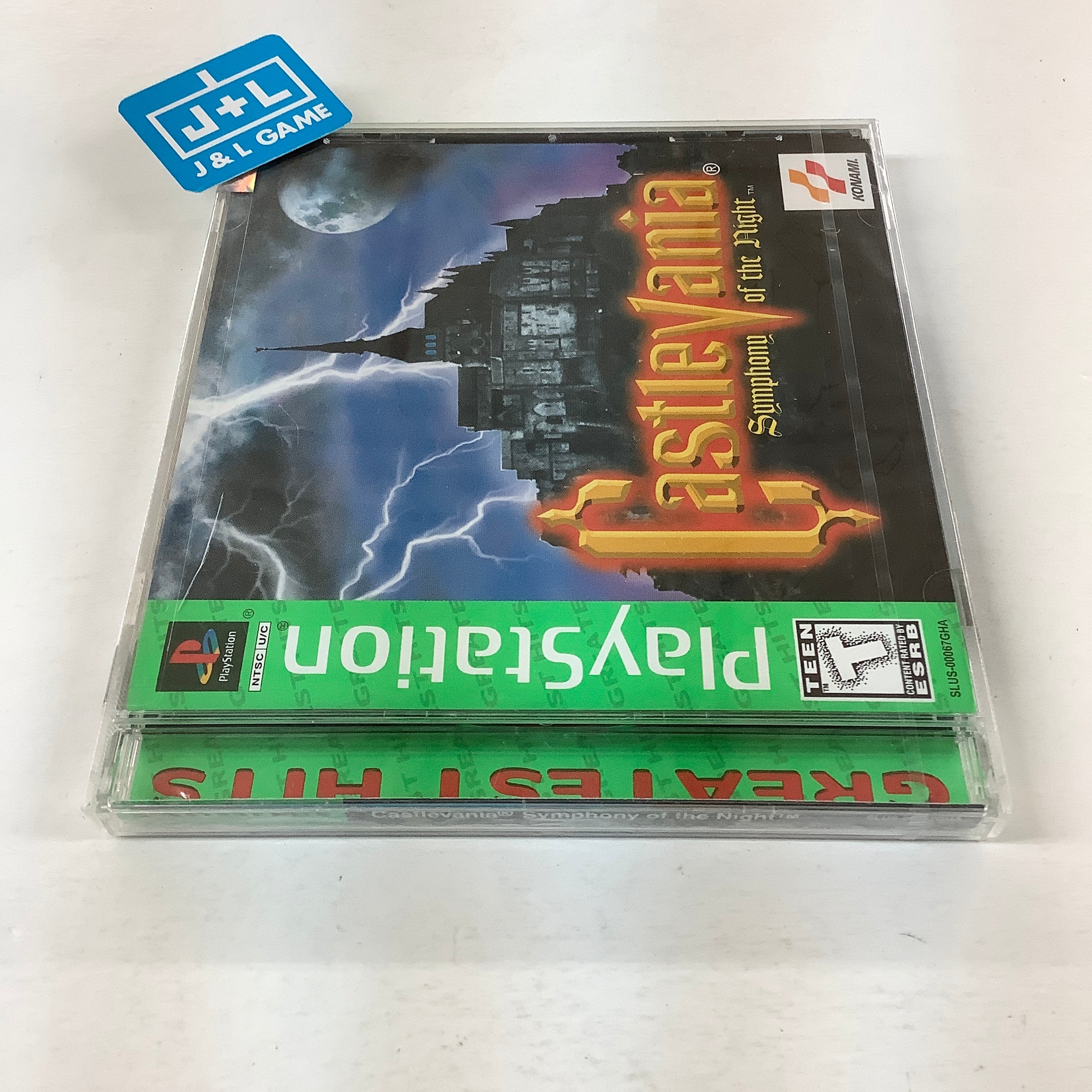 Castlevania Symphony of The Night Greatest Hits 2024 For Playstation 1