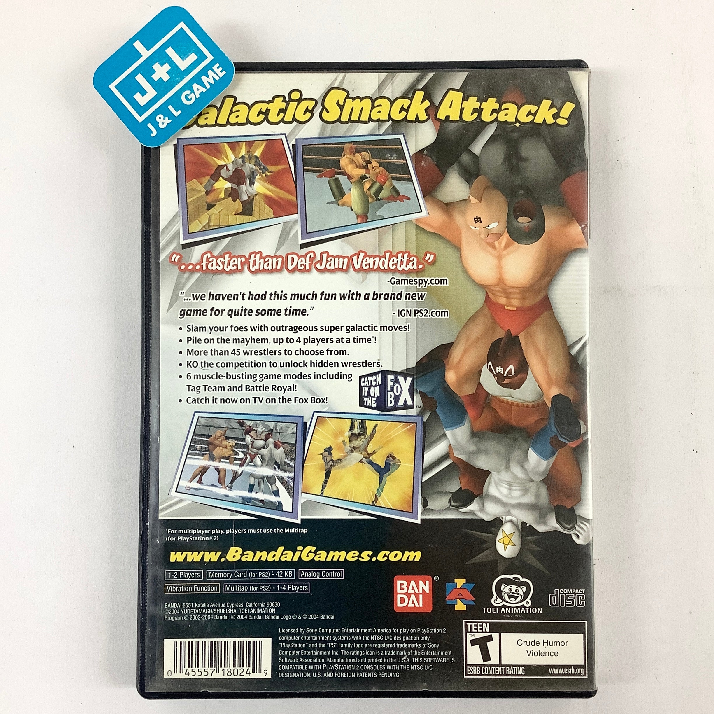 Galactic Wrestling: Featuring Ultimate Muscle - (PS2) PlayStation 2  [Pre-Owned]