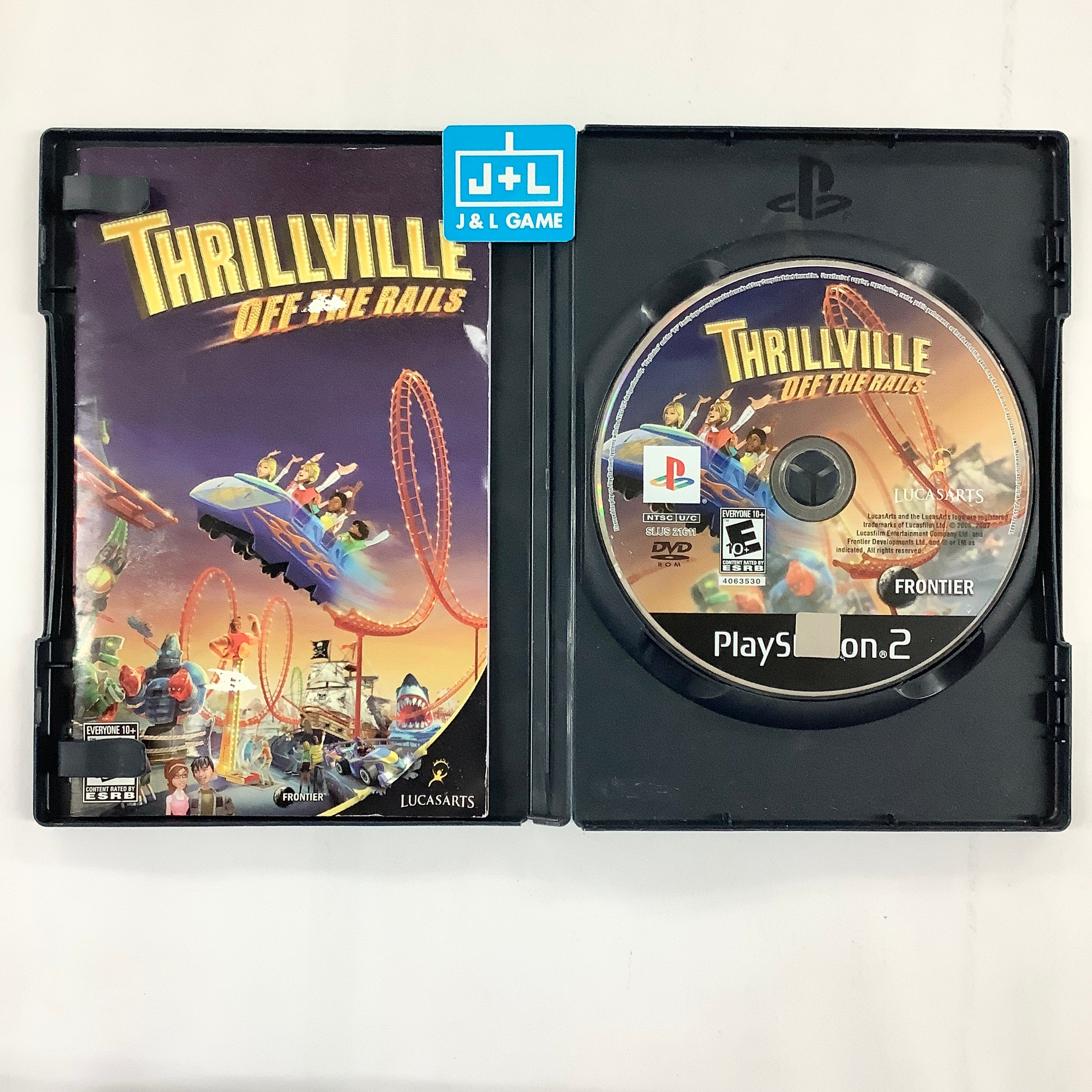 Thrillville: Off the Rails - (PS2) PlayStation 2 [Pre-Owned]