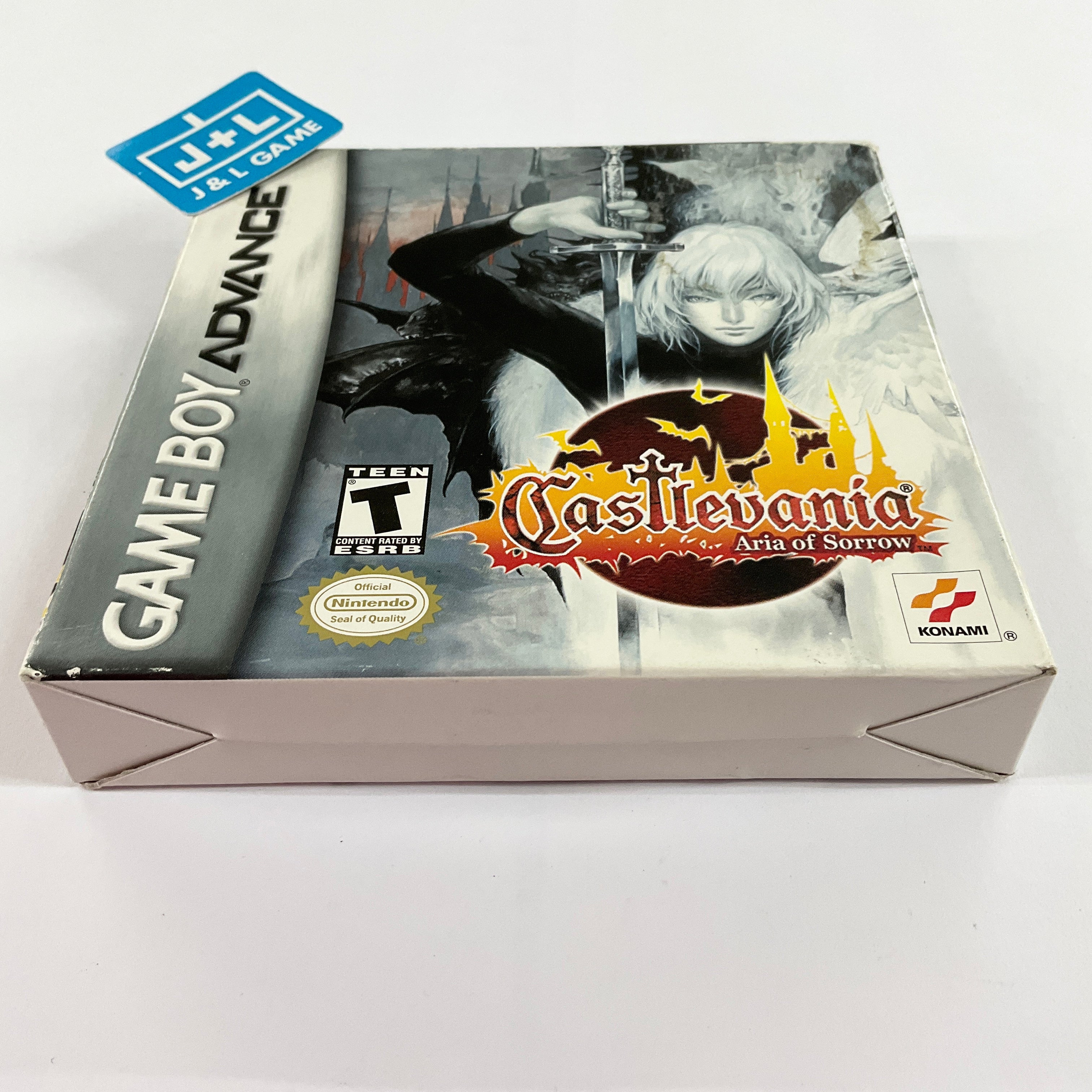 Castlevania Aria retailer of Sorrow for Nintendo Gameboy Advance