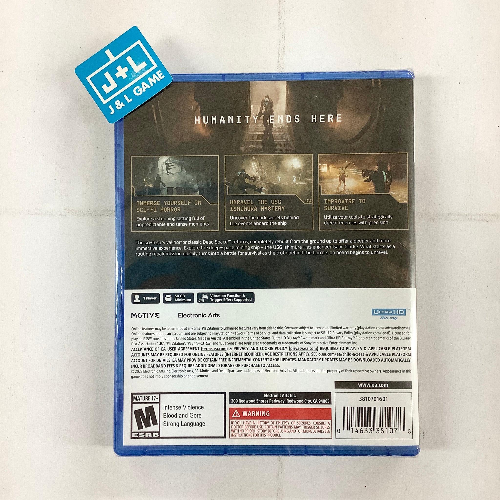 Dead Space - (PS5) PlayStation 5 – J&L Video Games New York City