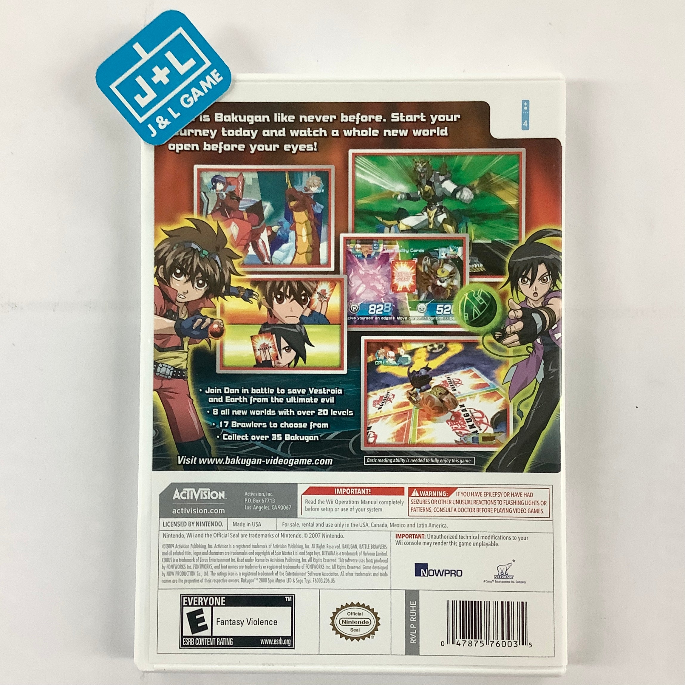 Bakugan nintendo deals wii